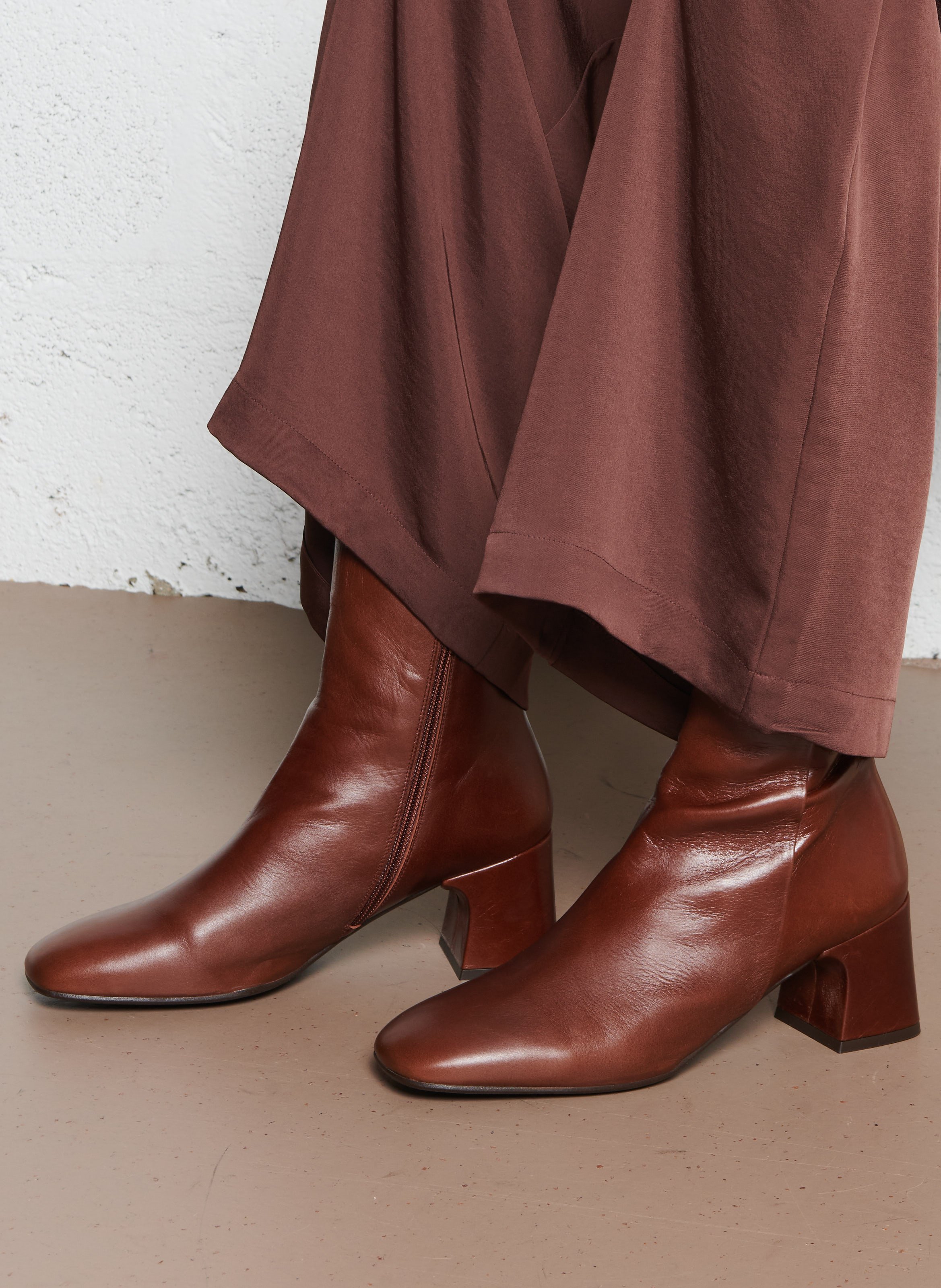 Bianca - Lederstiefeletten BILLI BI Braun