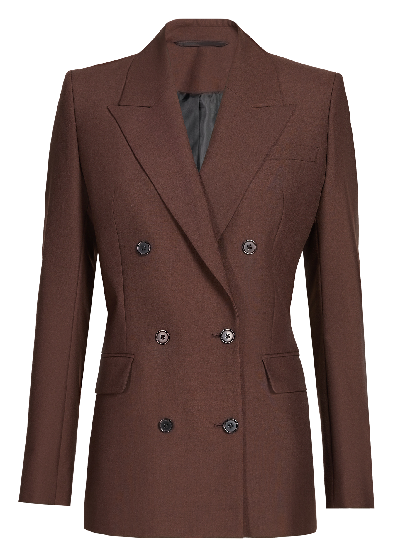 Getailleerd colbert met dubbele knoopsluiting SAISON 1865 Bruin
