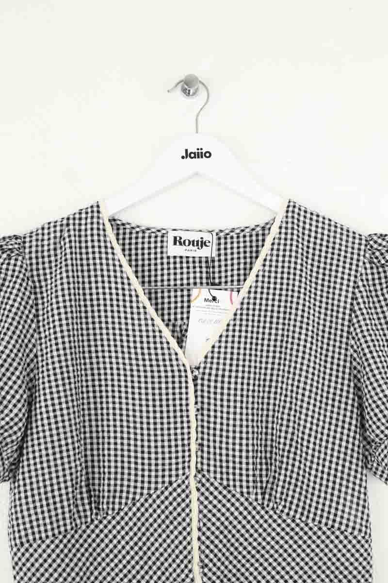 Cotton dress ROUJE - Seconde Main Black