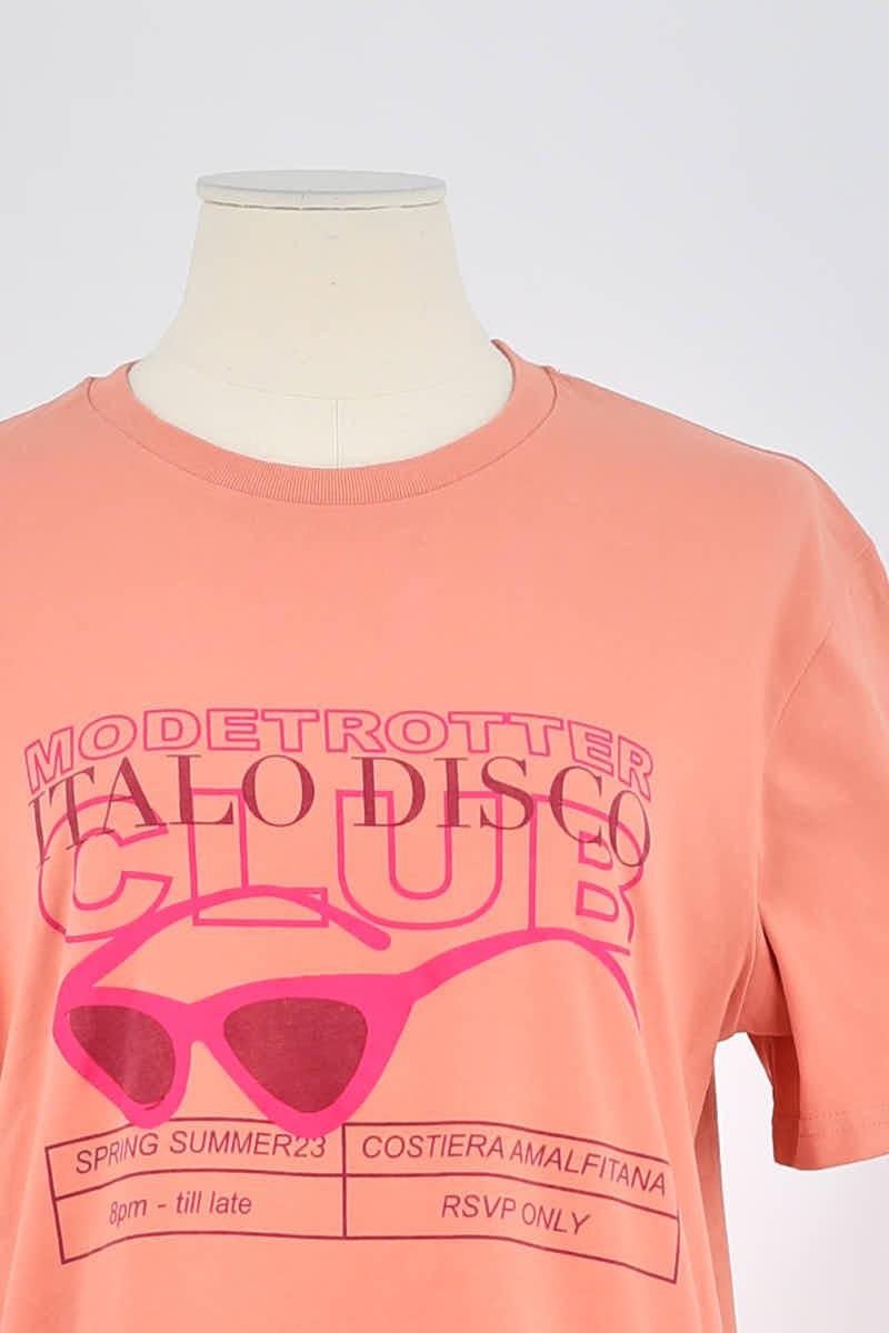 T-shirt MODETROTTER - Seconde Main Orange