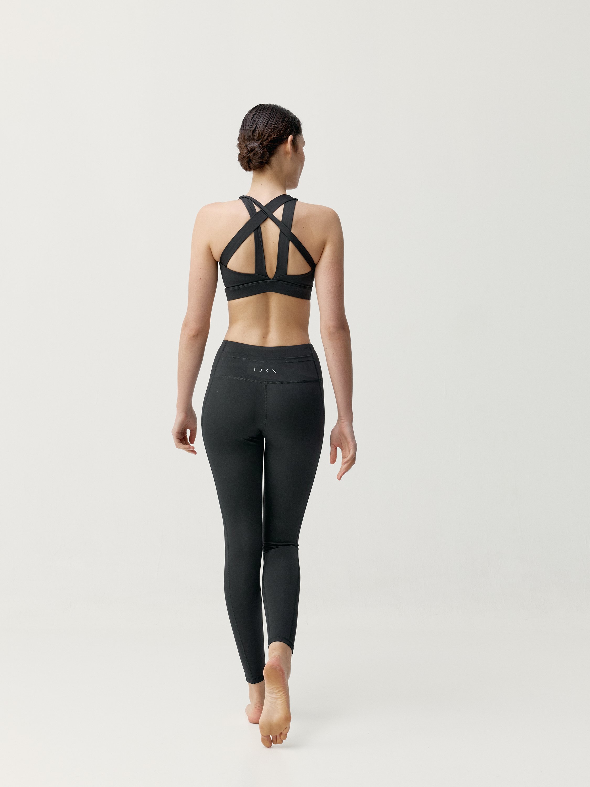 High-Performance Sports Bra with High Support BORN LIVING YOGA Black