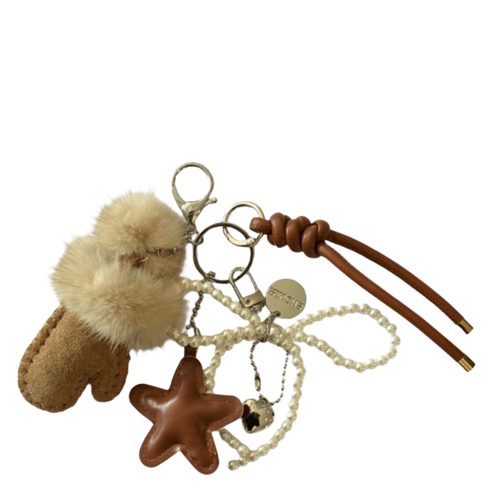 Porte-clés SHOUIA Marron