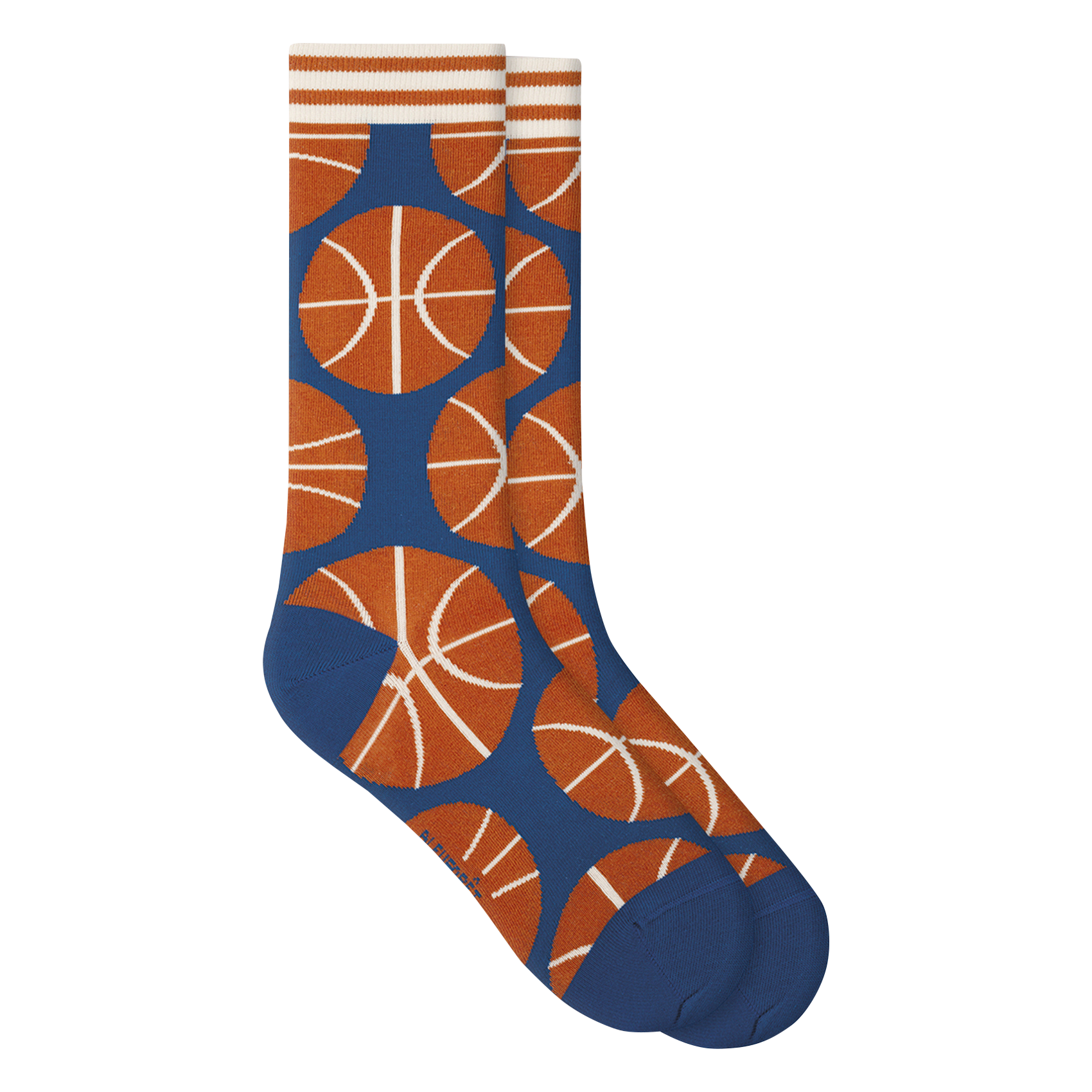 Sokken met print - katoenblend BLEUFORET Blauw