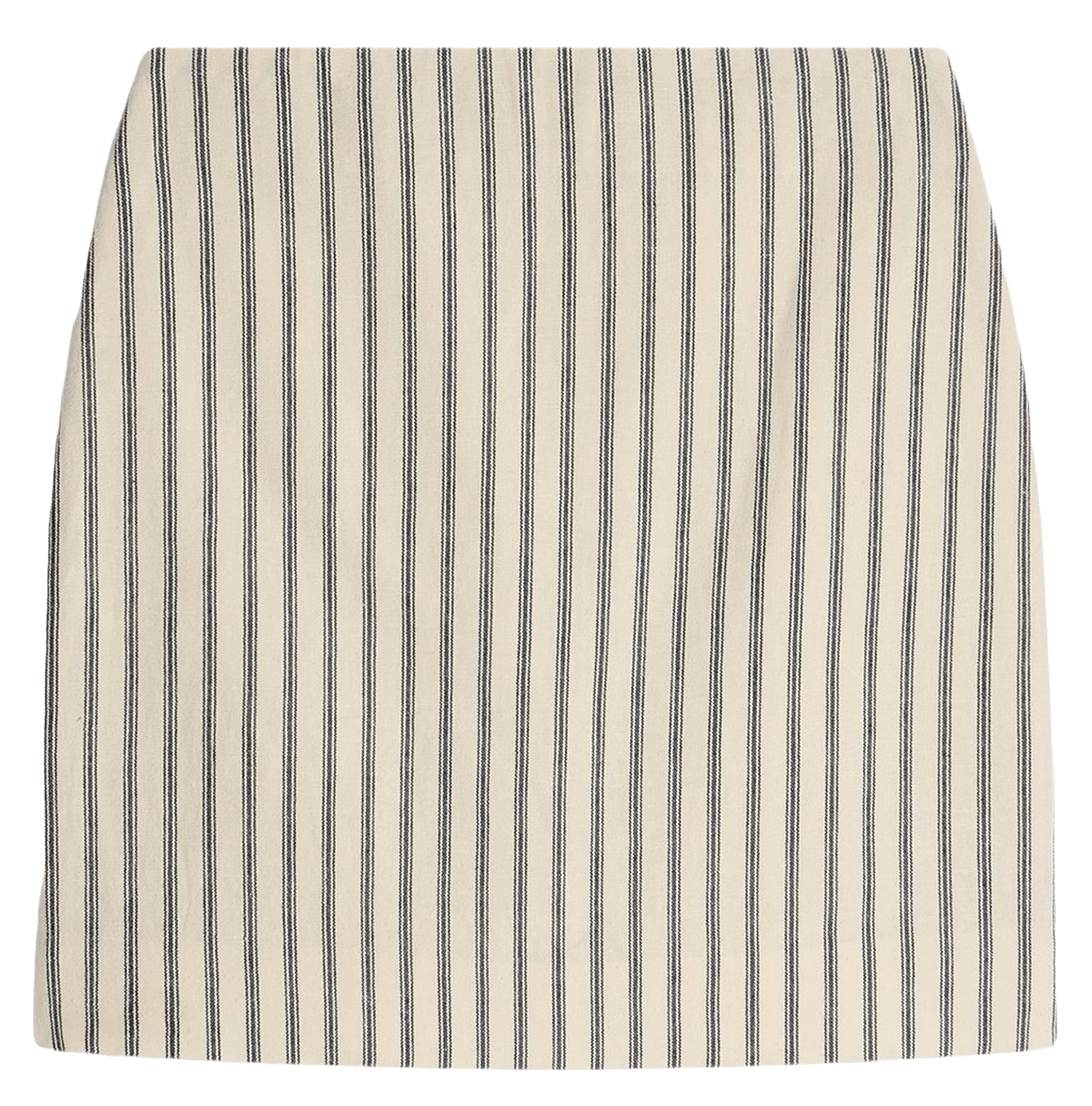 Jupe courte droite rayée VANESSA BRUNO Bleu