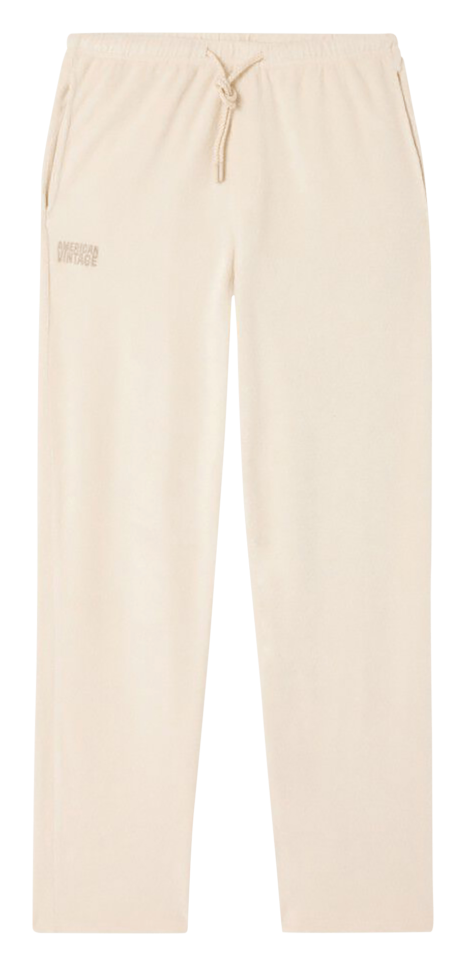 Organic cotton joggers AMERICAN VINTAGE Beige