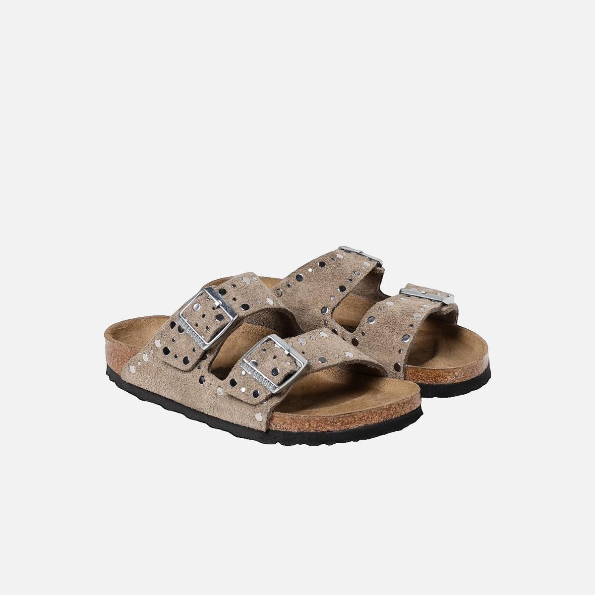 Arizona flat sandals BIRKENSTOCK Brown
