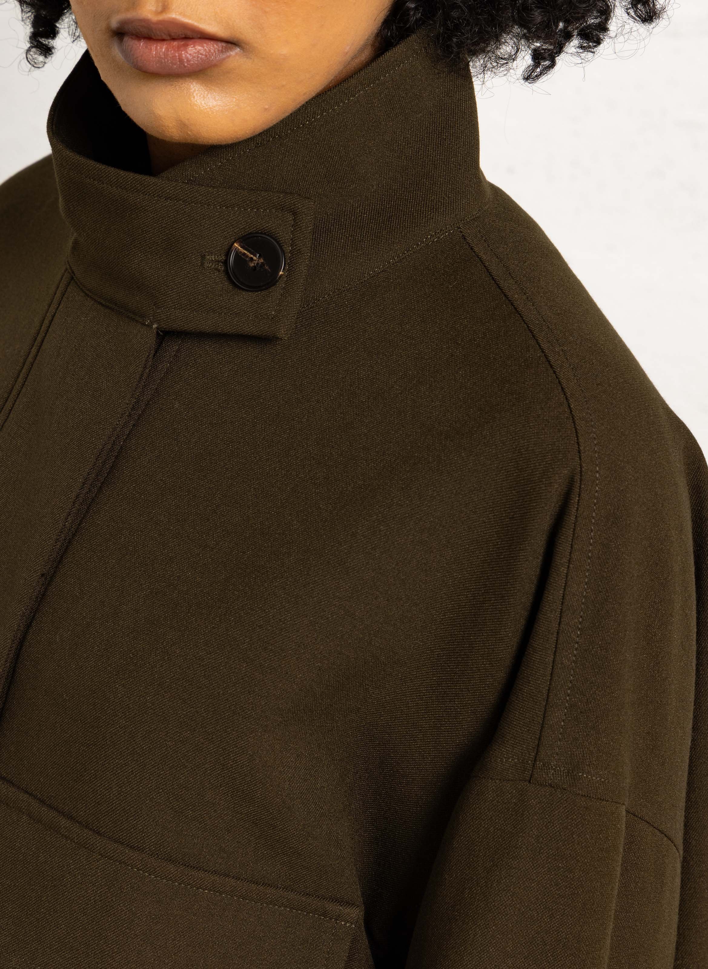 Jacke mit Stehkragen SUNCOO Khaki
