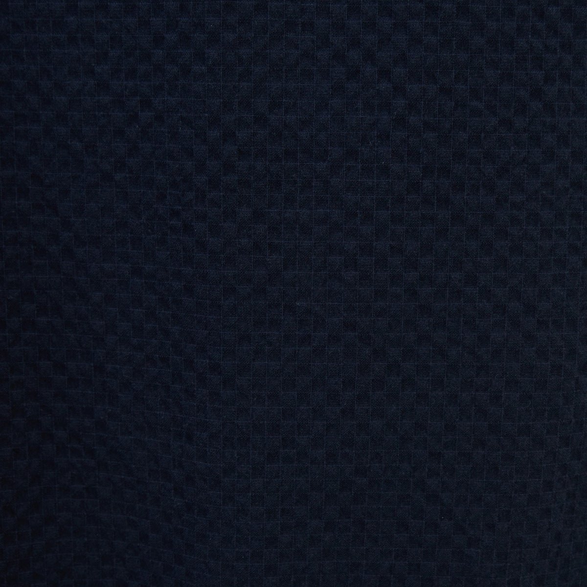 Pantalon en coton seersucker avec taille élastique SERGE BLANCO Bleu