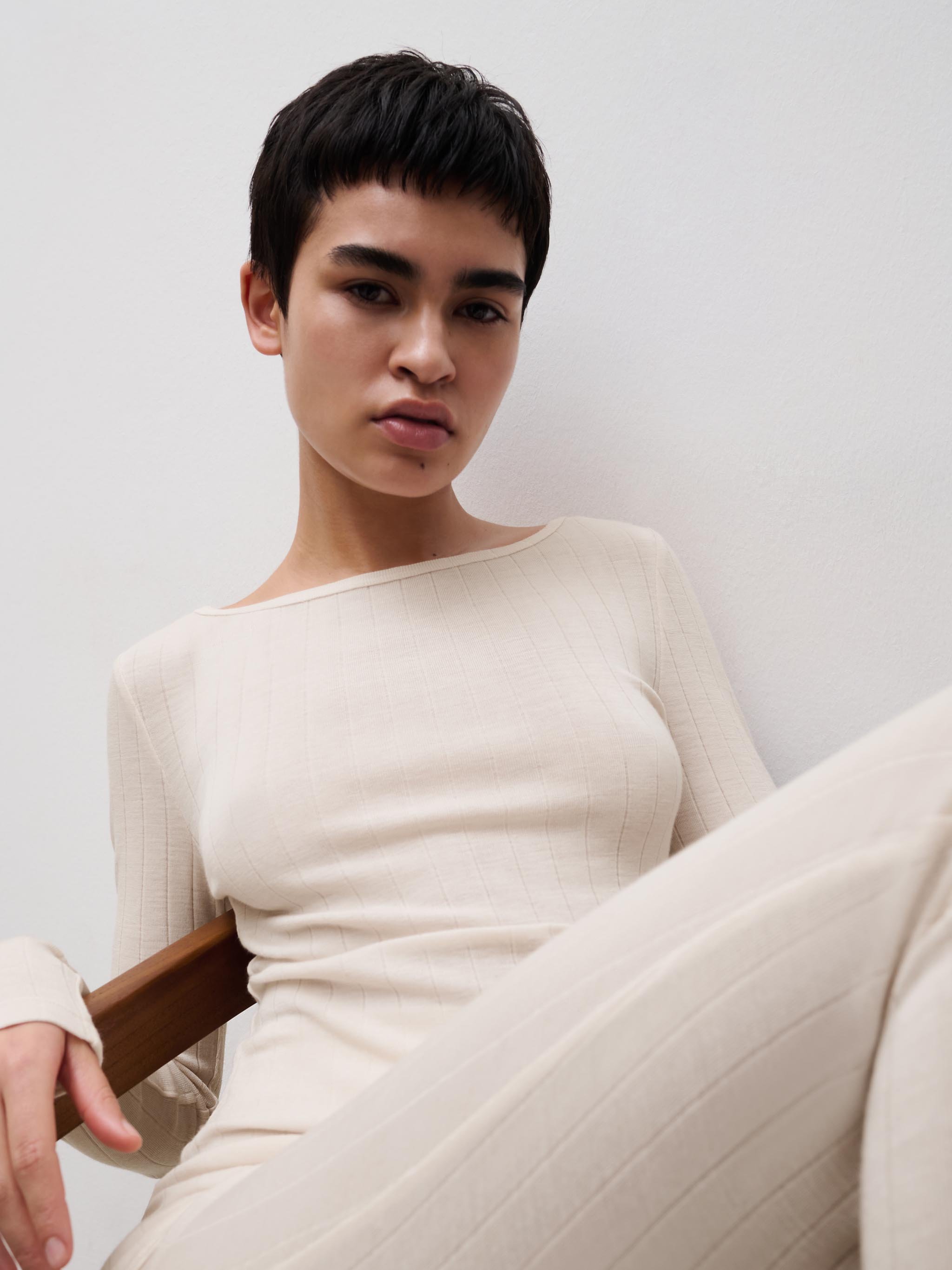 Long-sleeve T-shirt | Beige CHANTELLE Women