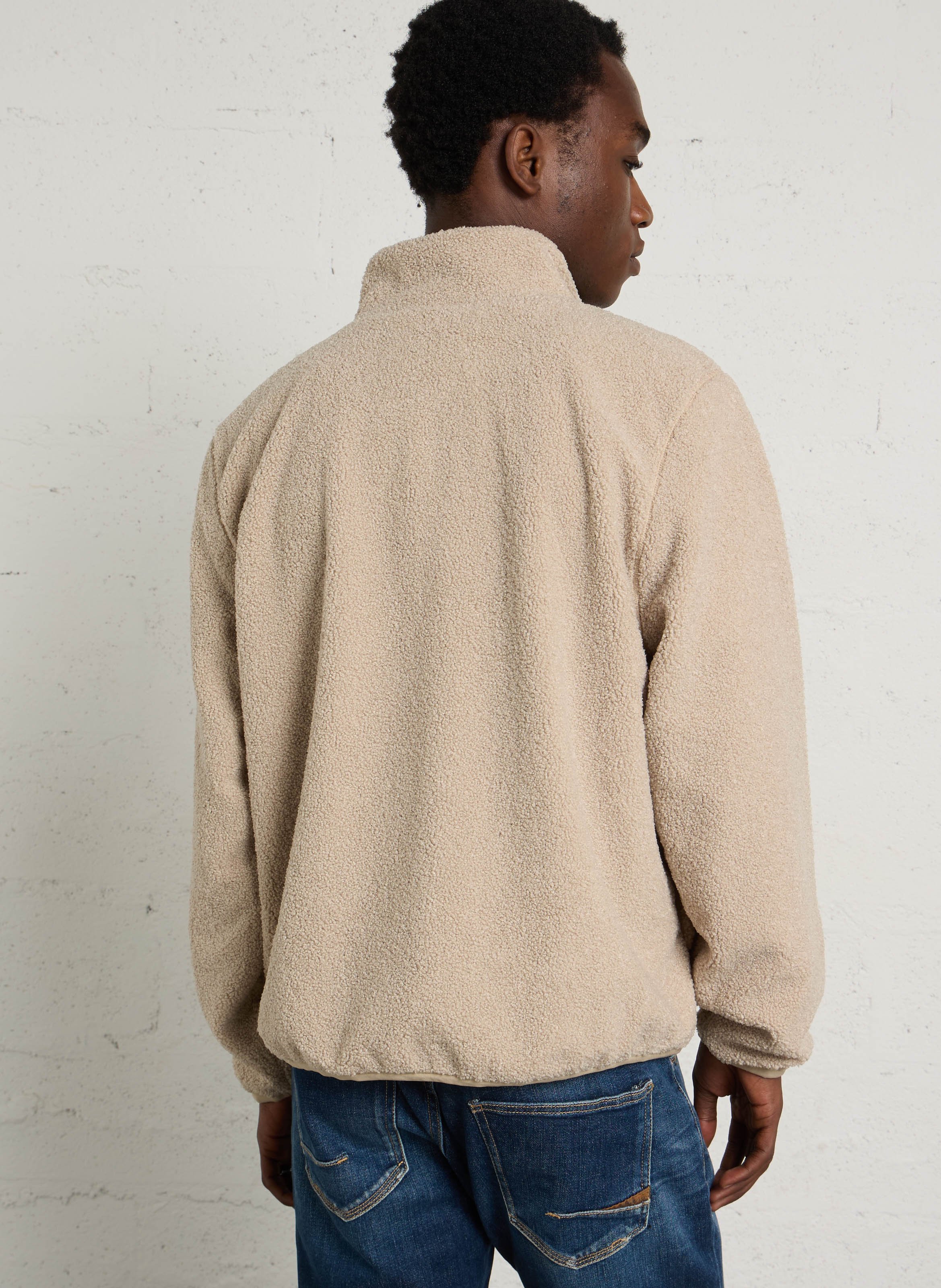 Oversized jasje met opstaande kraag PEPE JEANS Beige