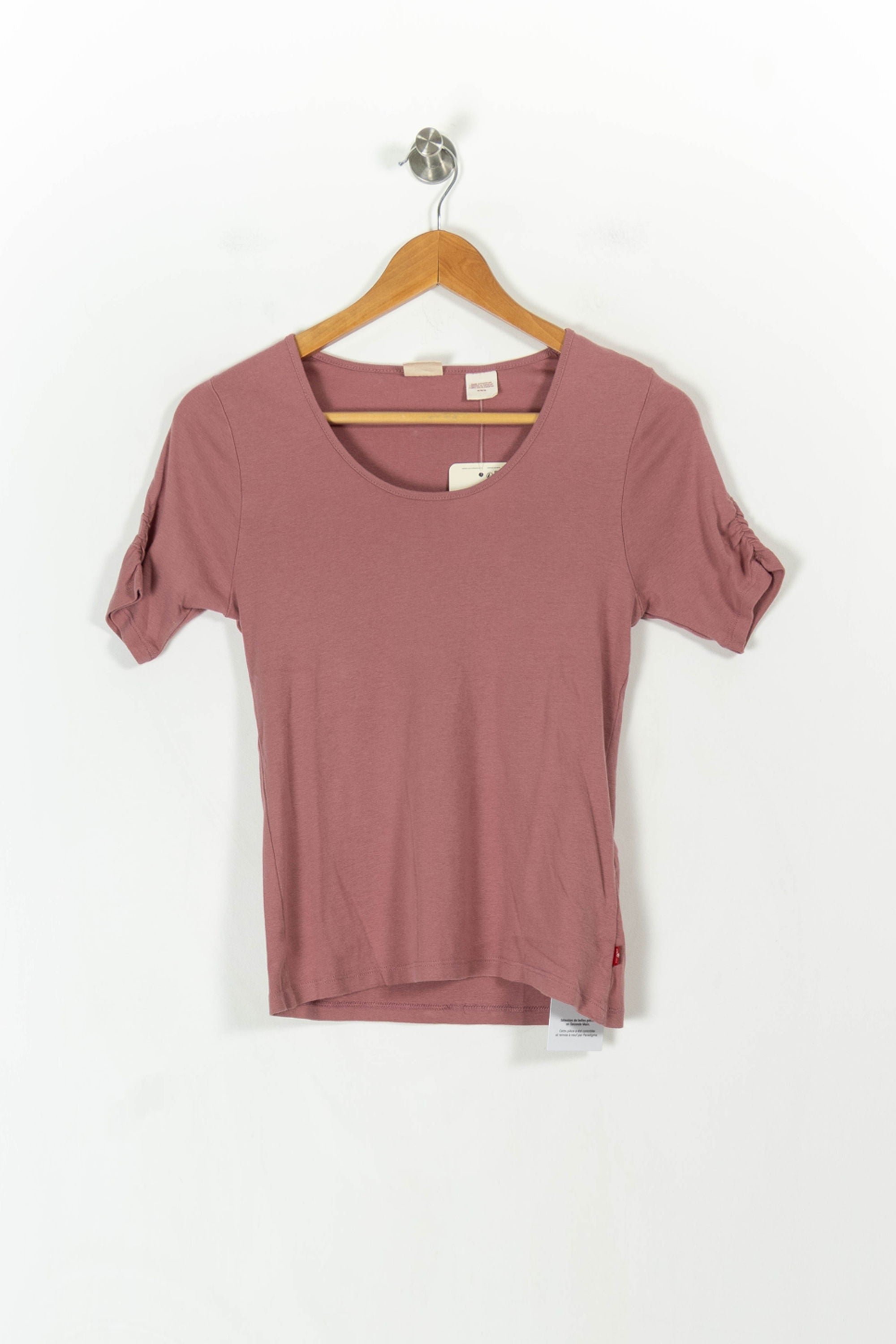 T-shirt LEVI'S - Seconde main Pink