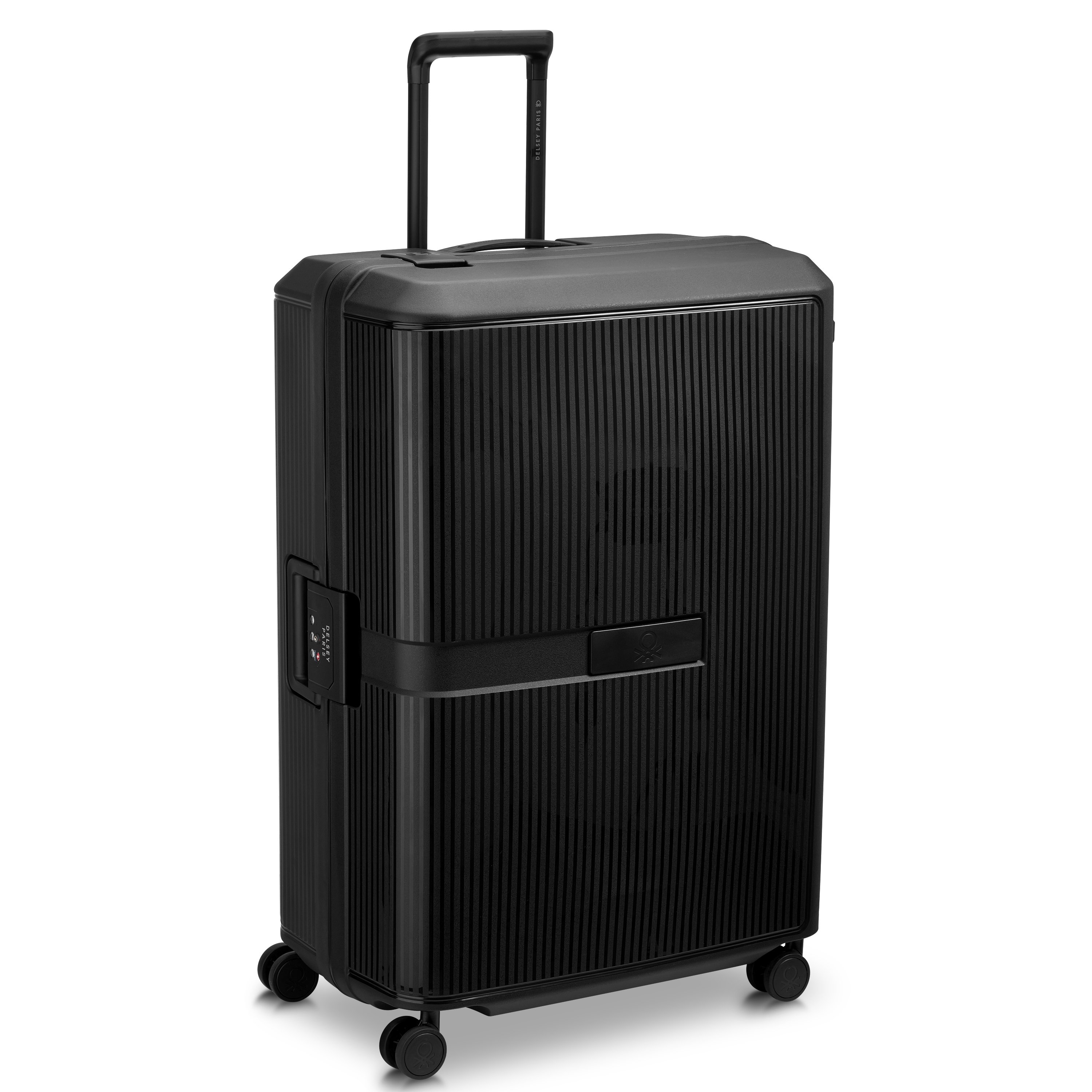 Rigid hold suitcase Black