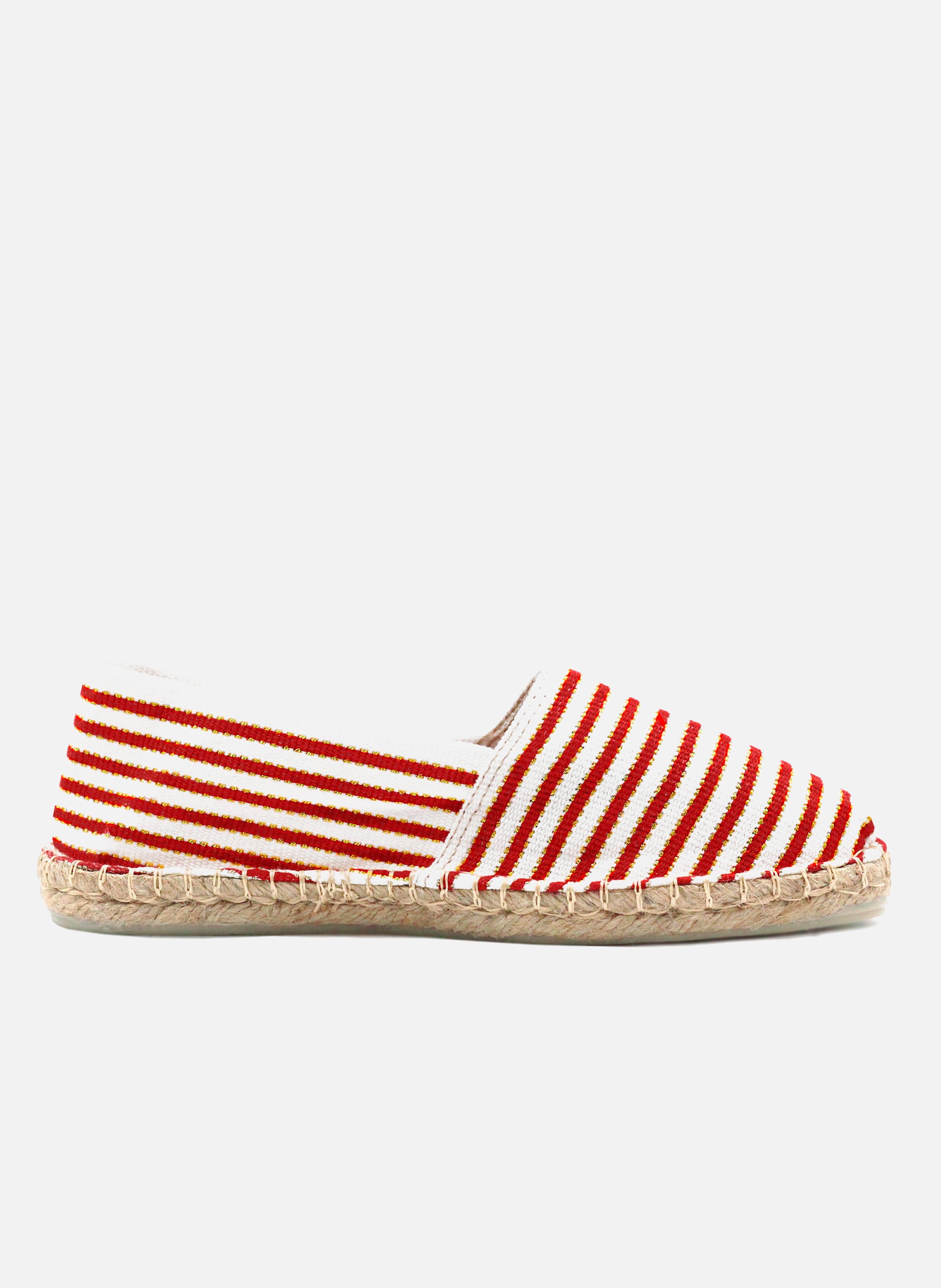 Cotton canvas espadrilles JULES & JENN Red