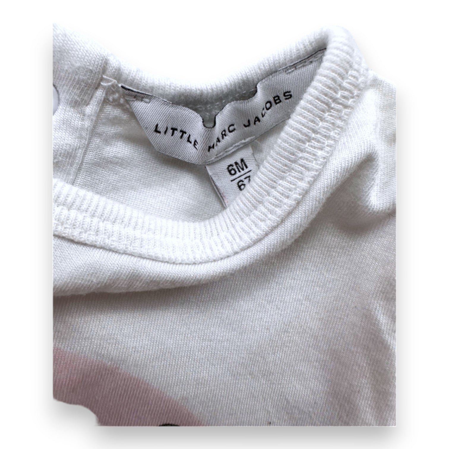 White baby T-shirt - 6 months MARC JACOBS - Seconde Main White