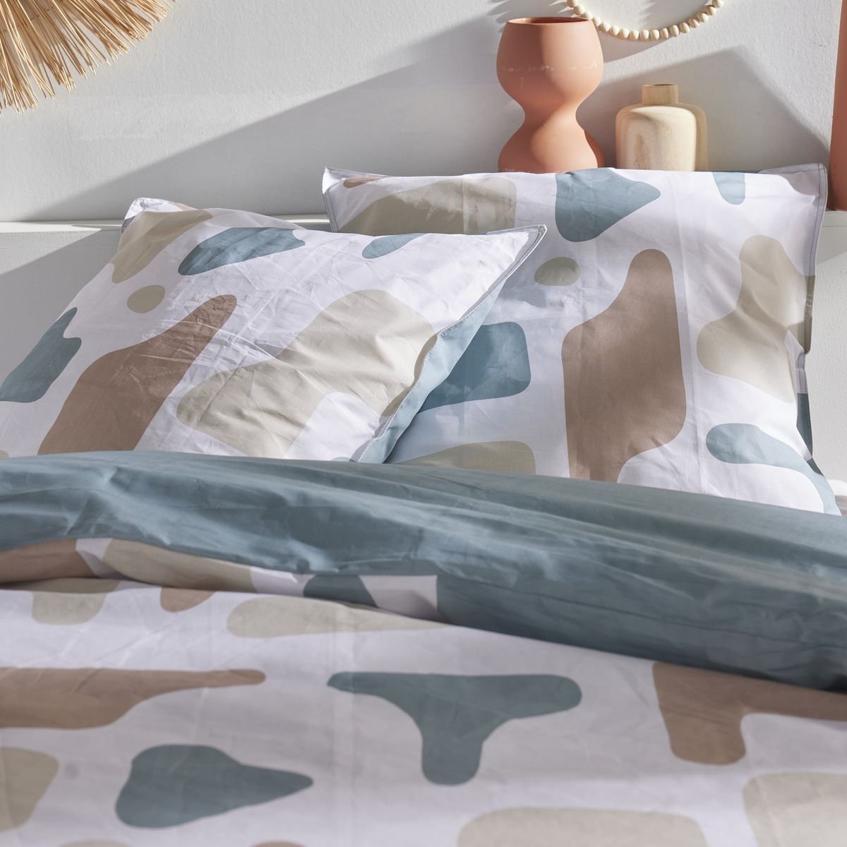 Cotton bedding set TODAY LINGE DE MAISON White