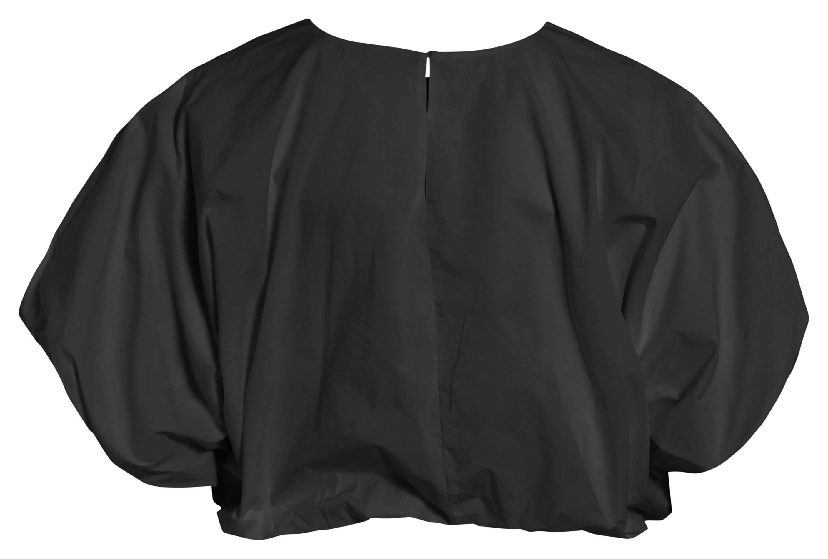 Top oversize en coton bio VILA Noir