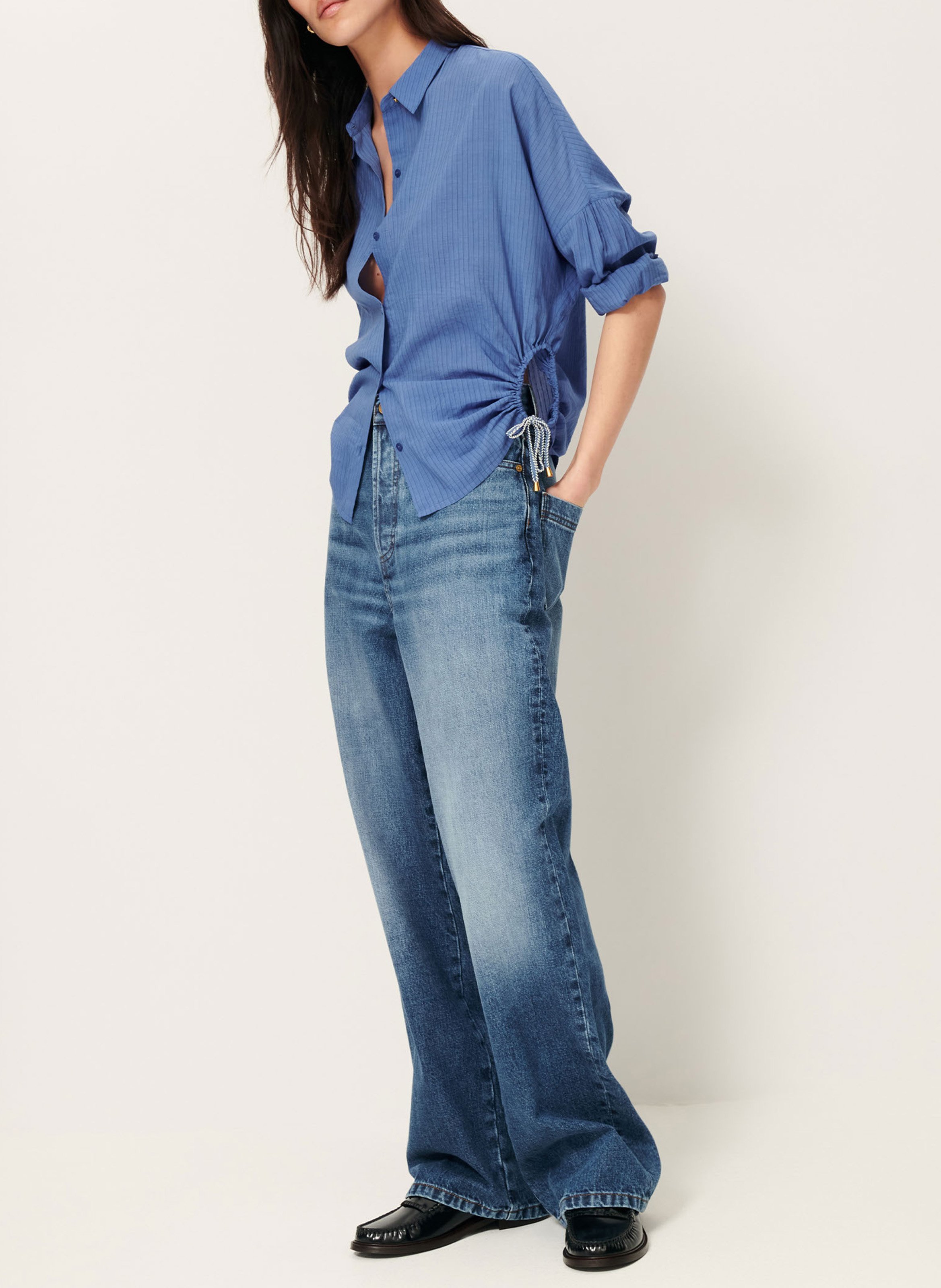 Chemise col classique  SESSUN Bleu