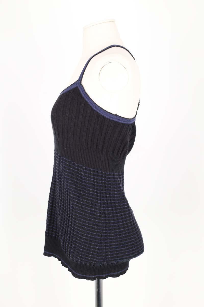 Sleeveless wool top MARC JACOBS - Seconde Main Blue