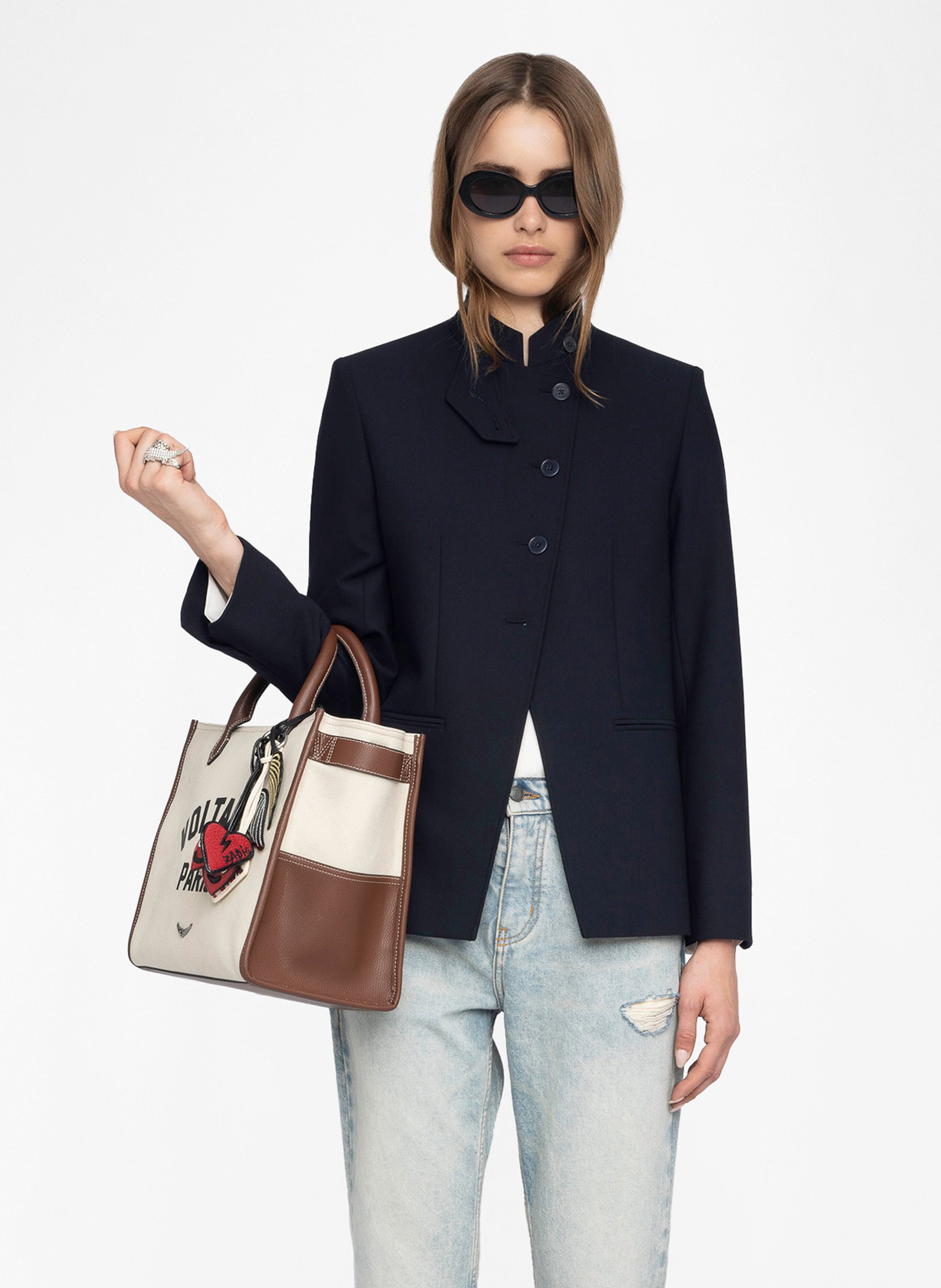 Blazer con collo alto ZADIG&VOLTAIRE Blu