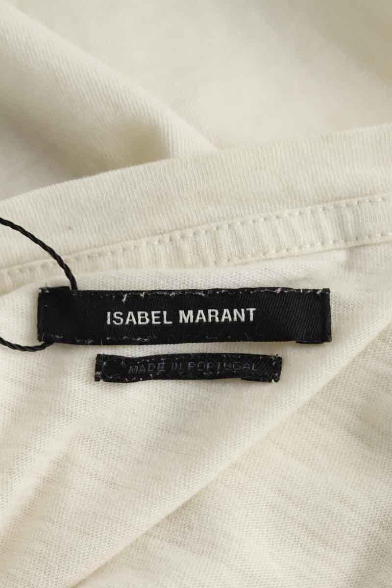 Cotton T-shirt ISABEL MARANT - Seconde Main Beige