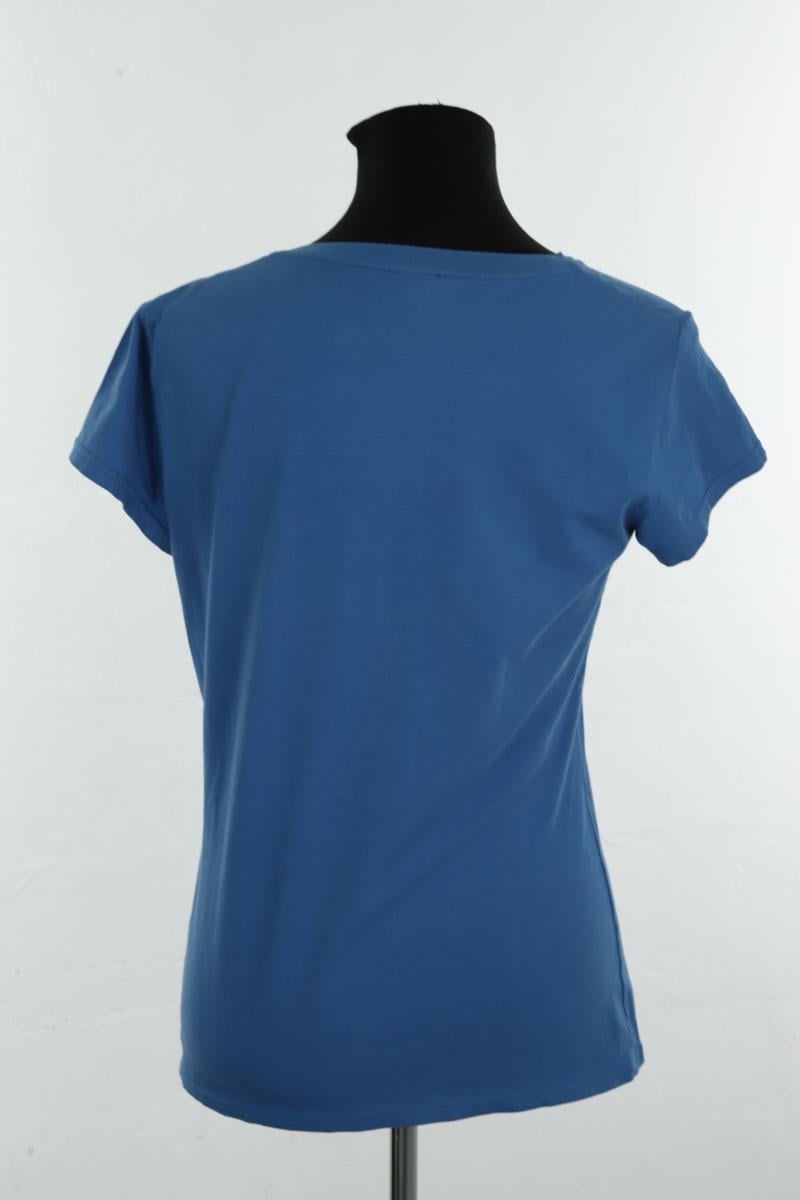 Cotton T-shirt ARMANI - SECONDE MAIN Blue