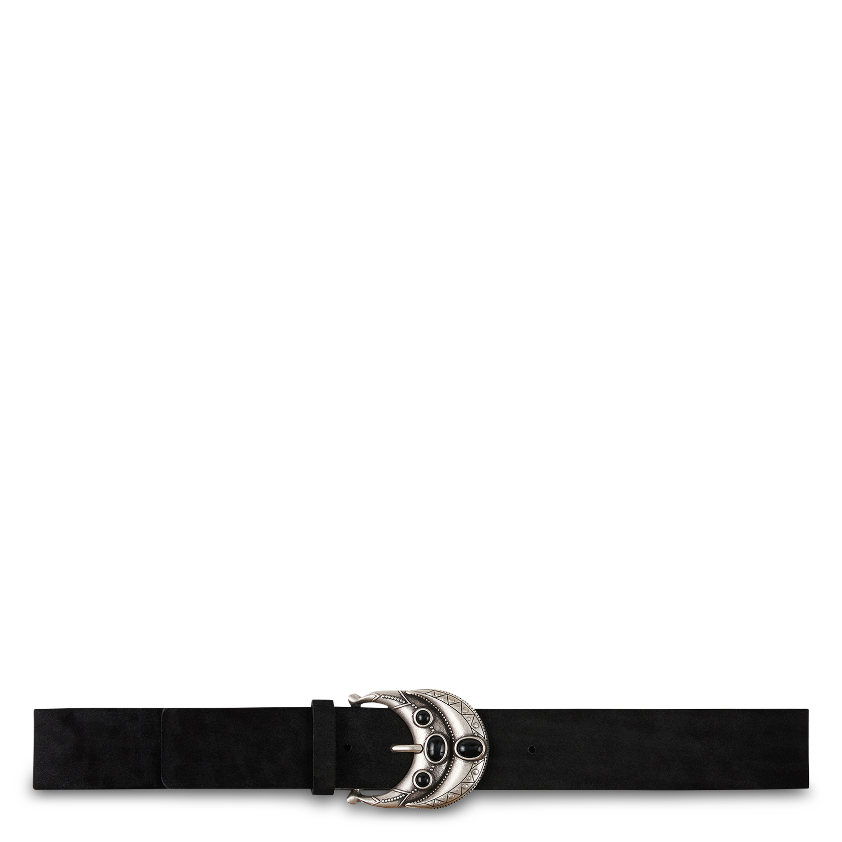 Ceinture en cuir BA&SH Noir