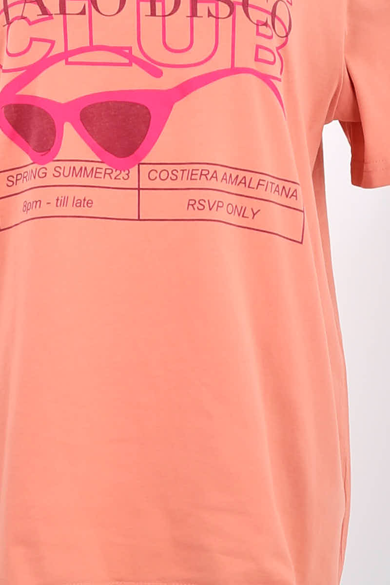 T-shirt MODETROTTER - Seconde Main Orange