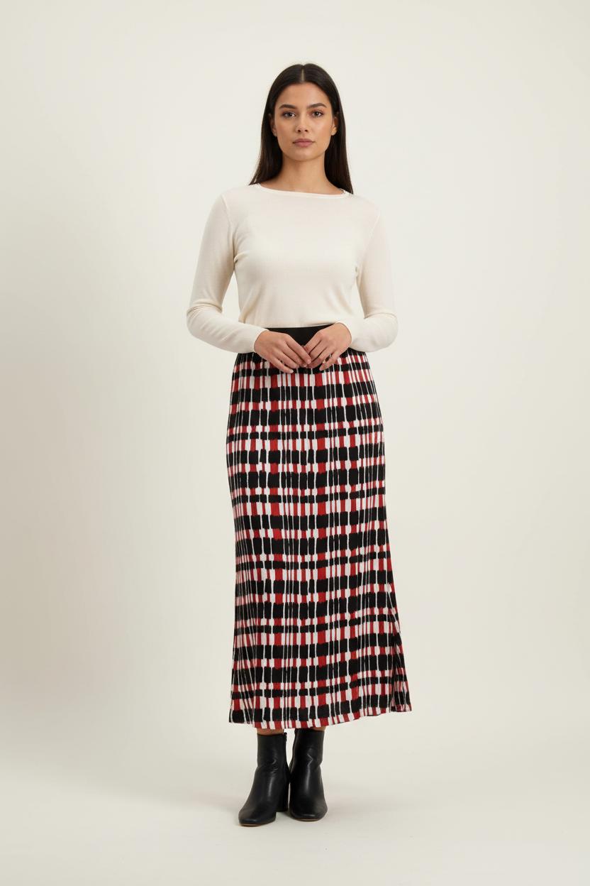 Long skirt STELLA FOREST - SECONDE MAIN Red
