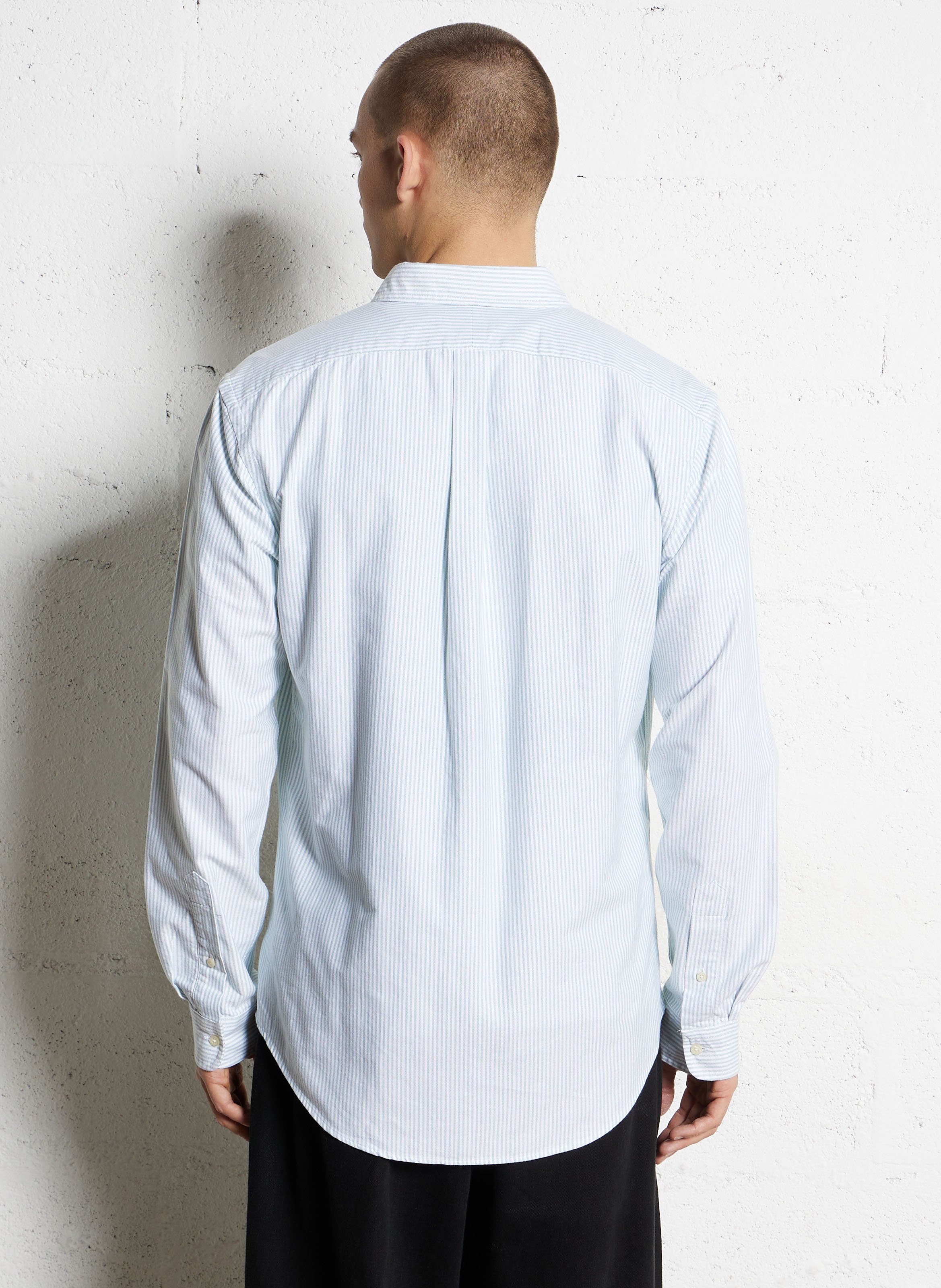 Chemise col classique en coton POLO RALPH LAUREN Vert