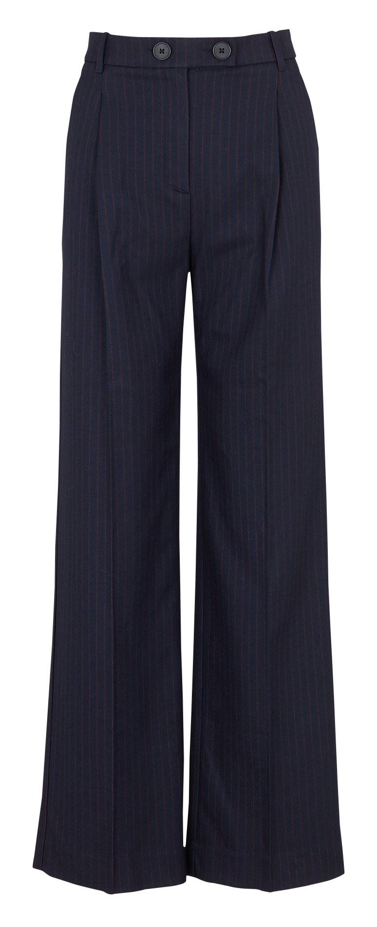 Pantalon droit à rayures KOOKAI Bleu