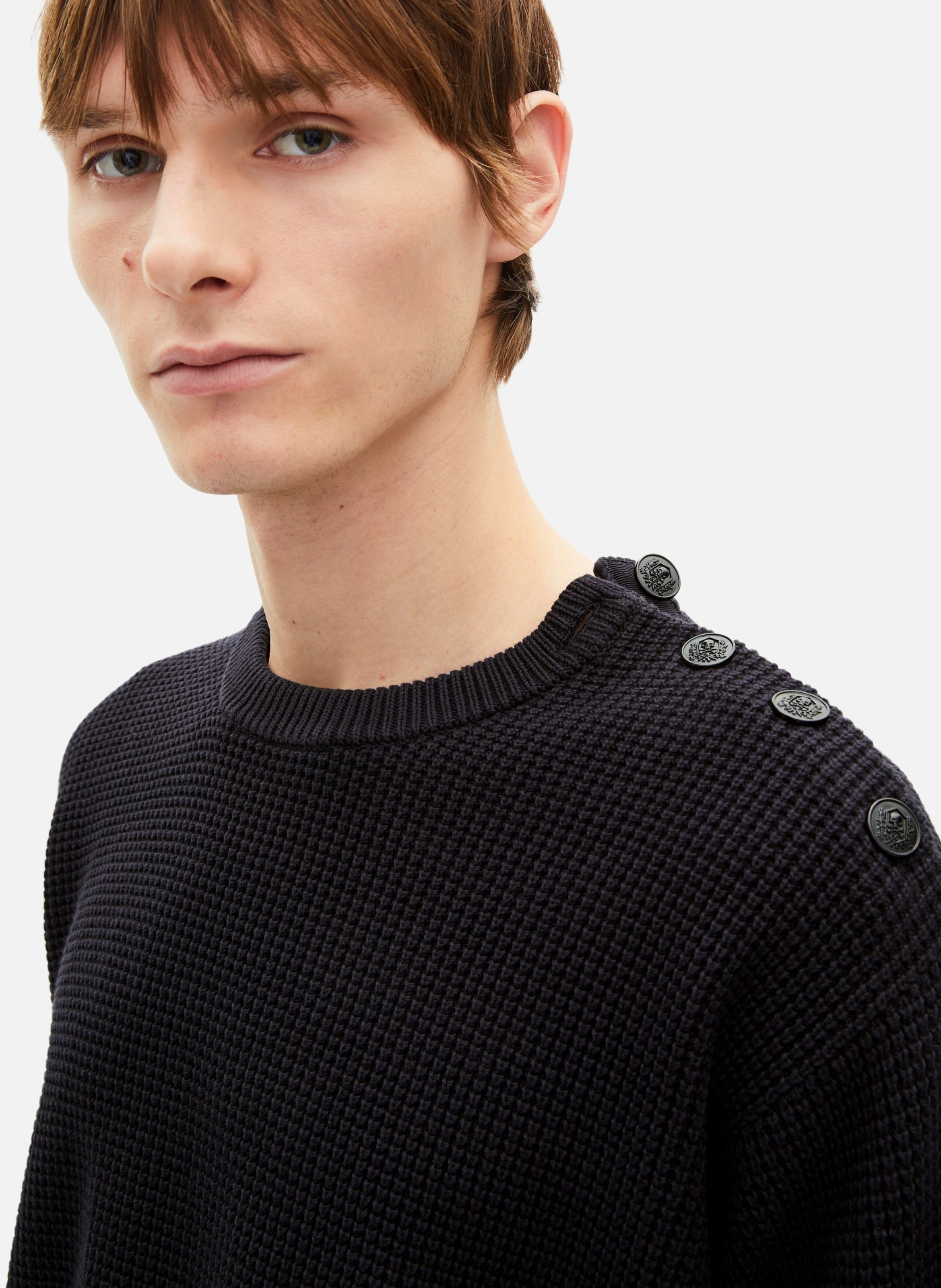 Button-up sweater THE KOOPLES Blue