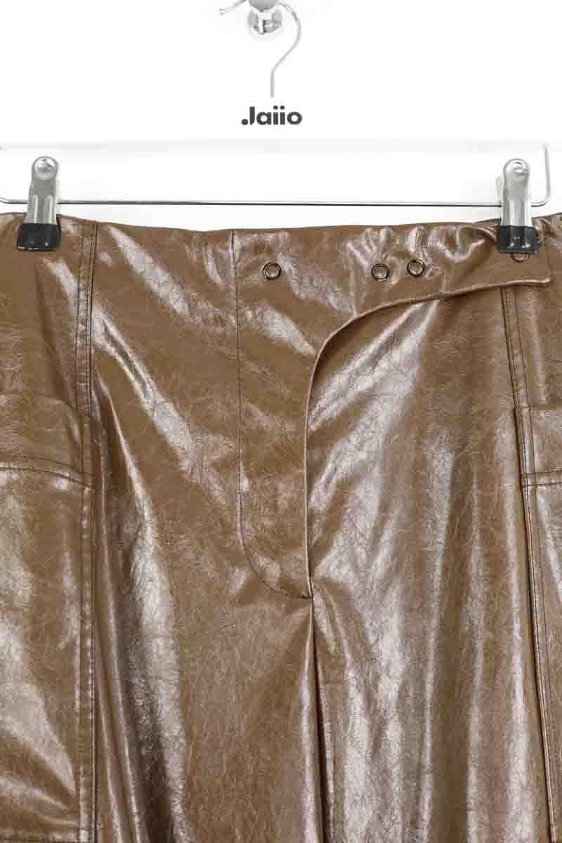 Wide trousers GANNI - Seconde Main Brown