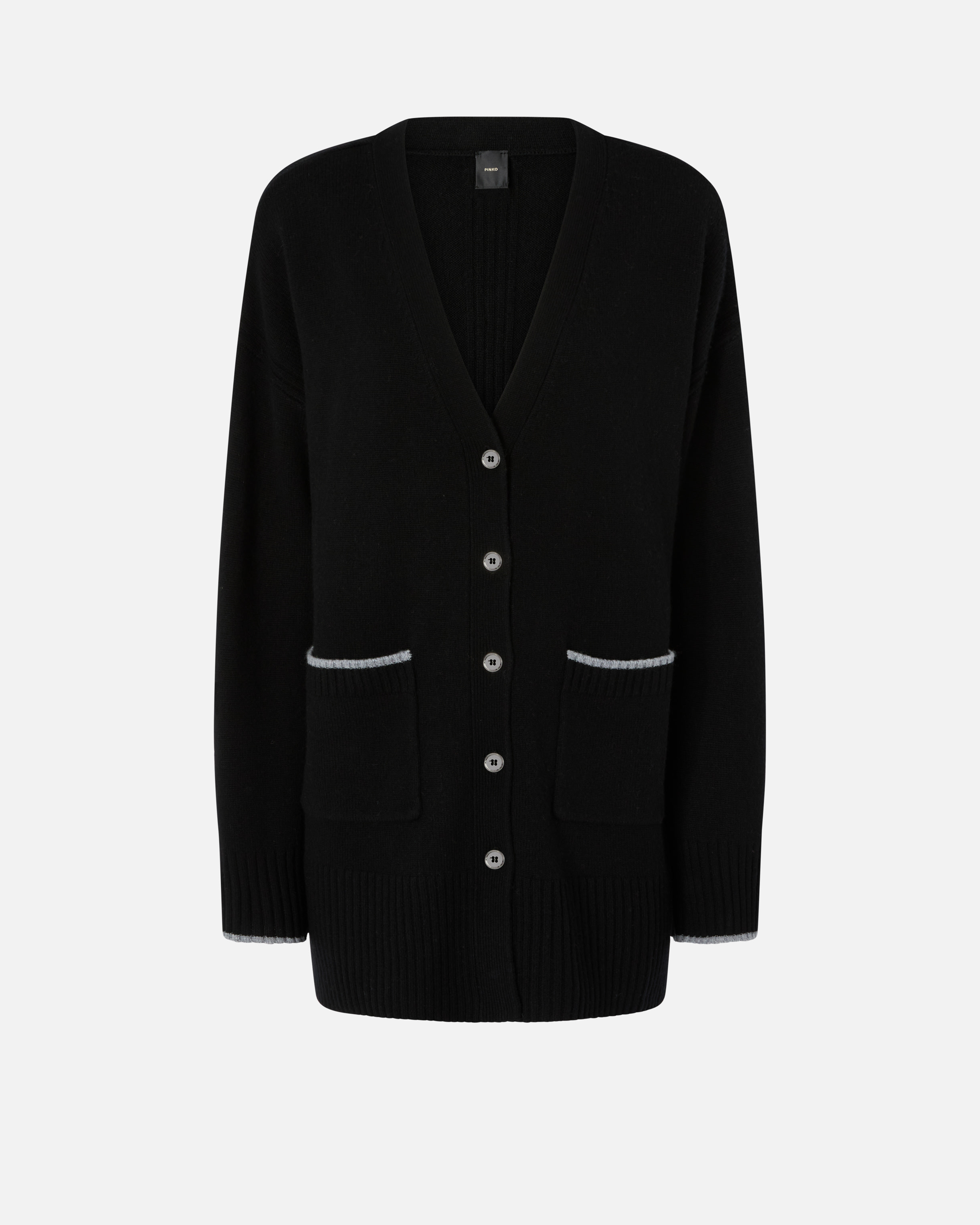 Long V-neck cardigan PINKO