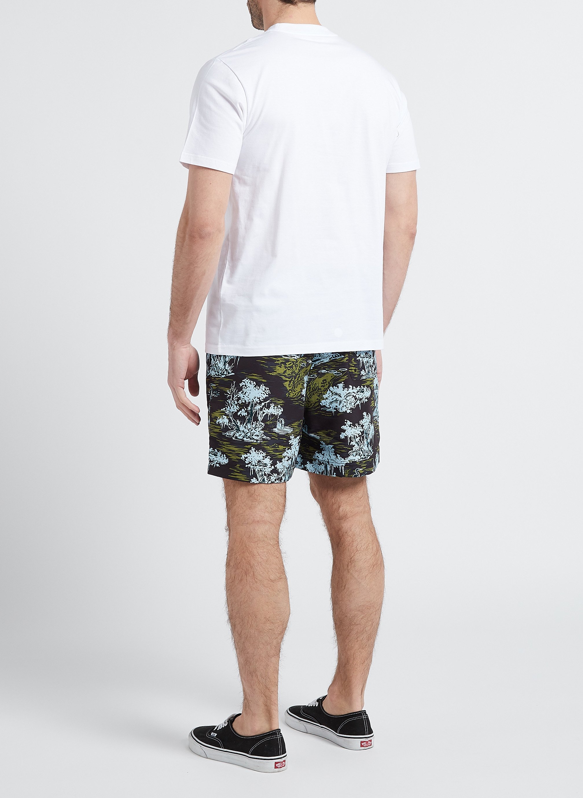 Printed swim shorts CARHARTT WIP Black