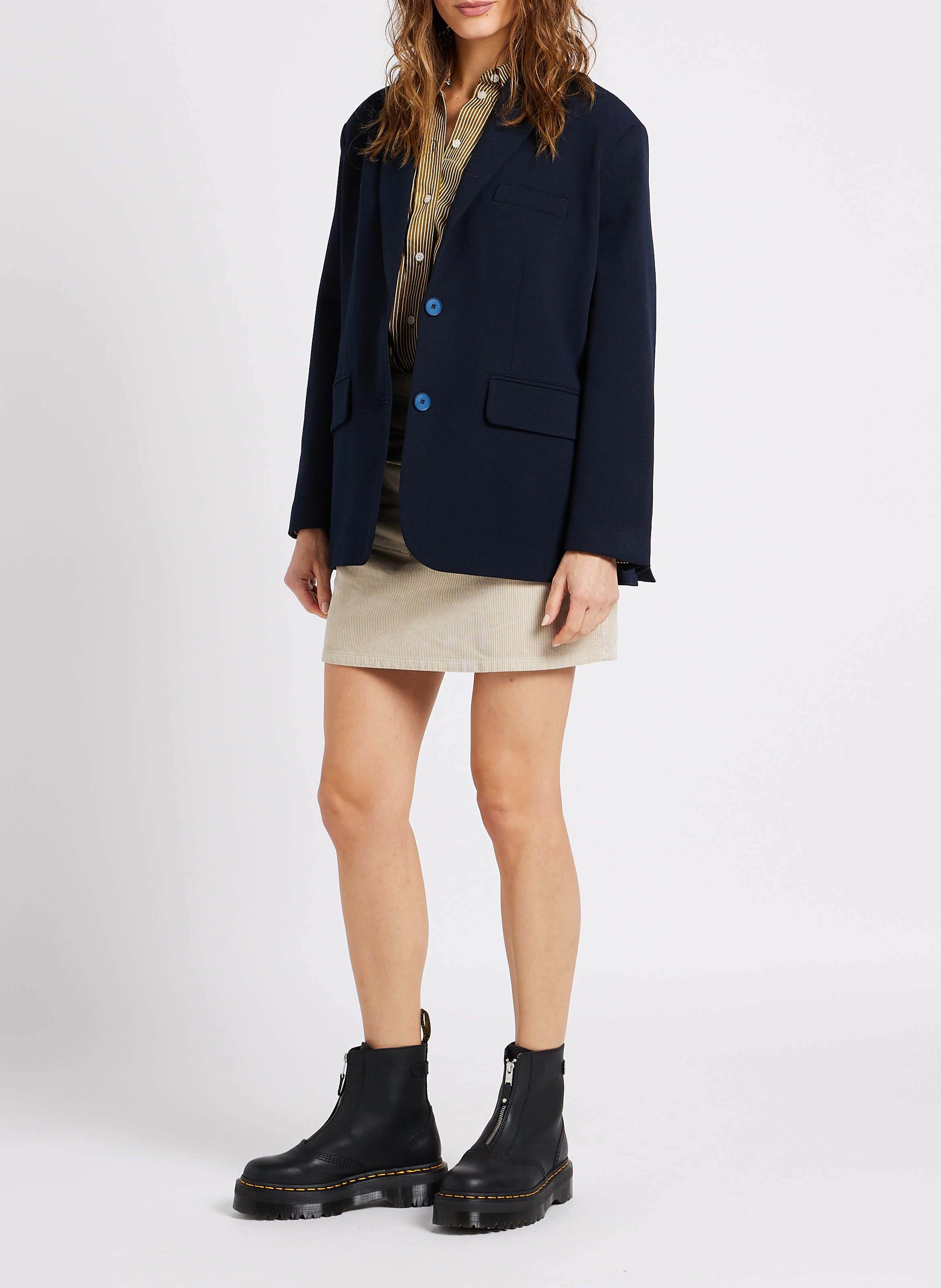 Striped shirt with classic collar BELLEPIECE Stripes