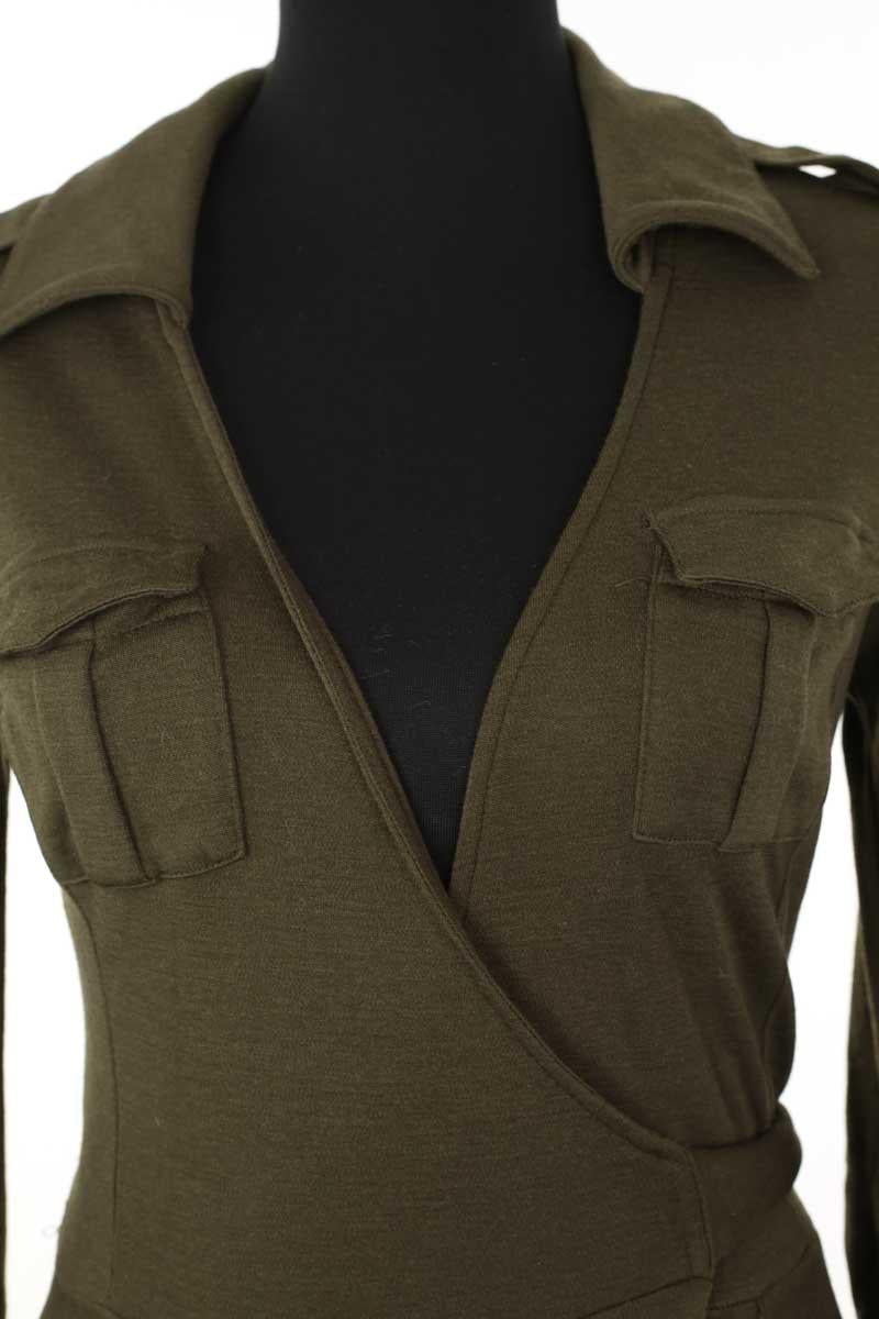 Robe DIANE VON FURSTENBERG - Seconde Main Kaki