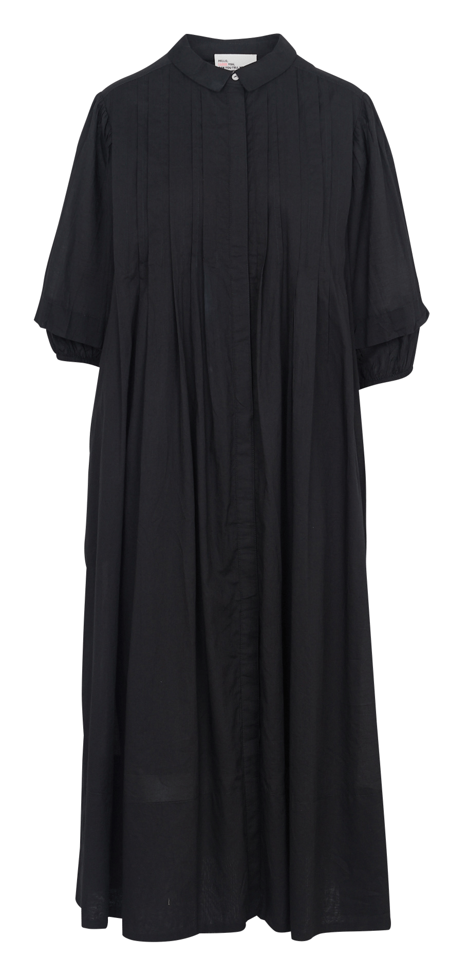 Weites Maxikleid aus Bio-Baumwolle LEON & HARPER Grau