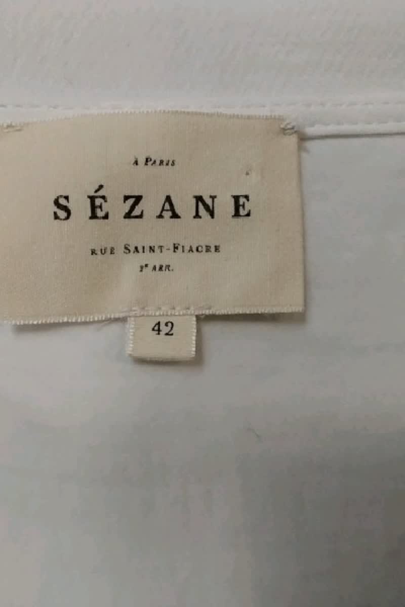 Blouse SEZANE - Seconde main Blanc