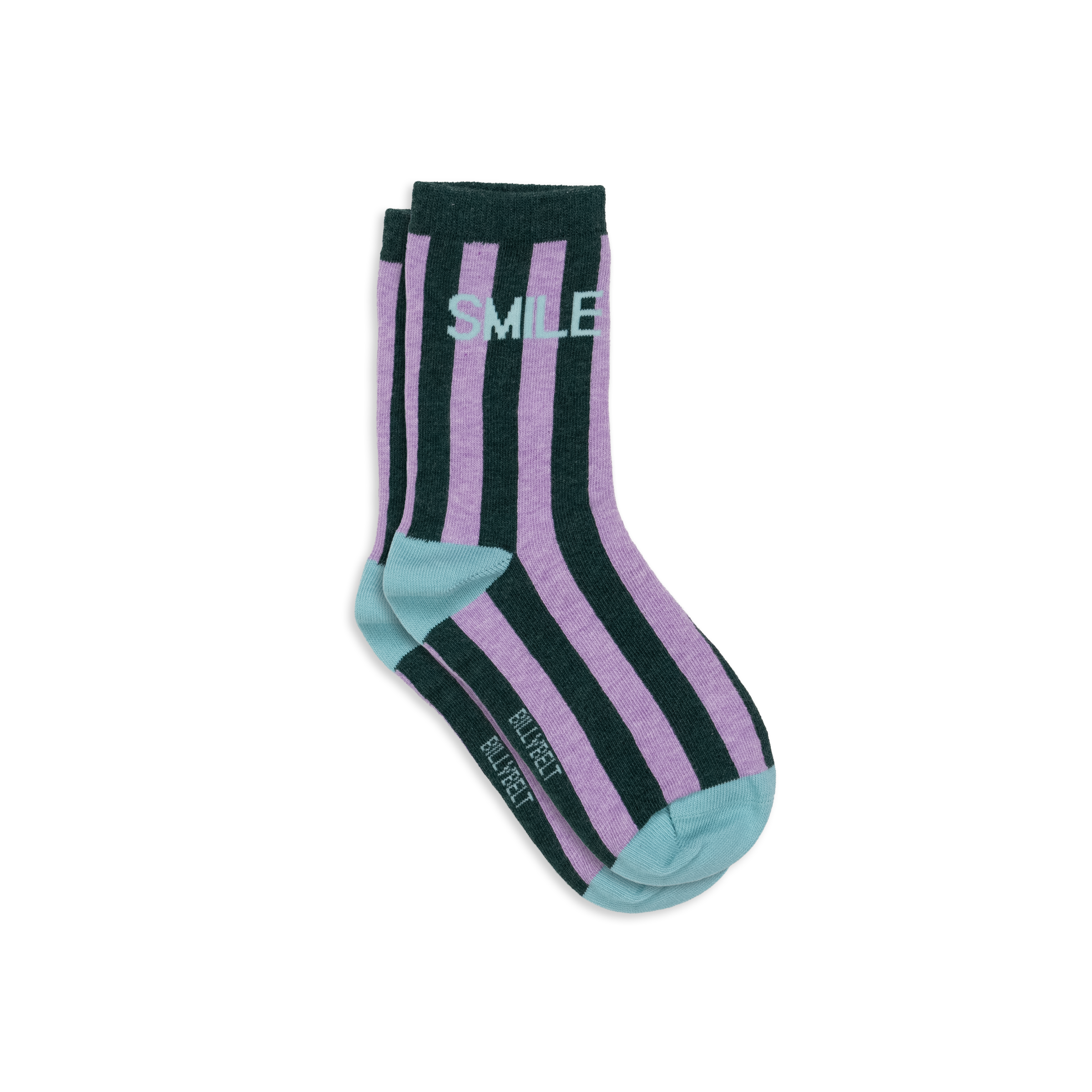 Combed cotton socks with message BILLYBELT