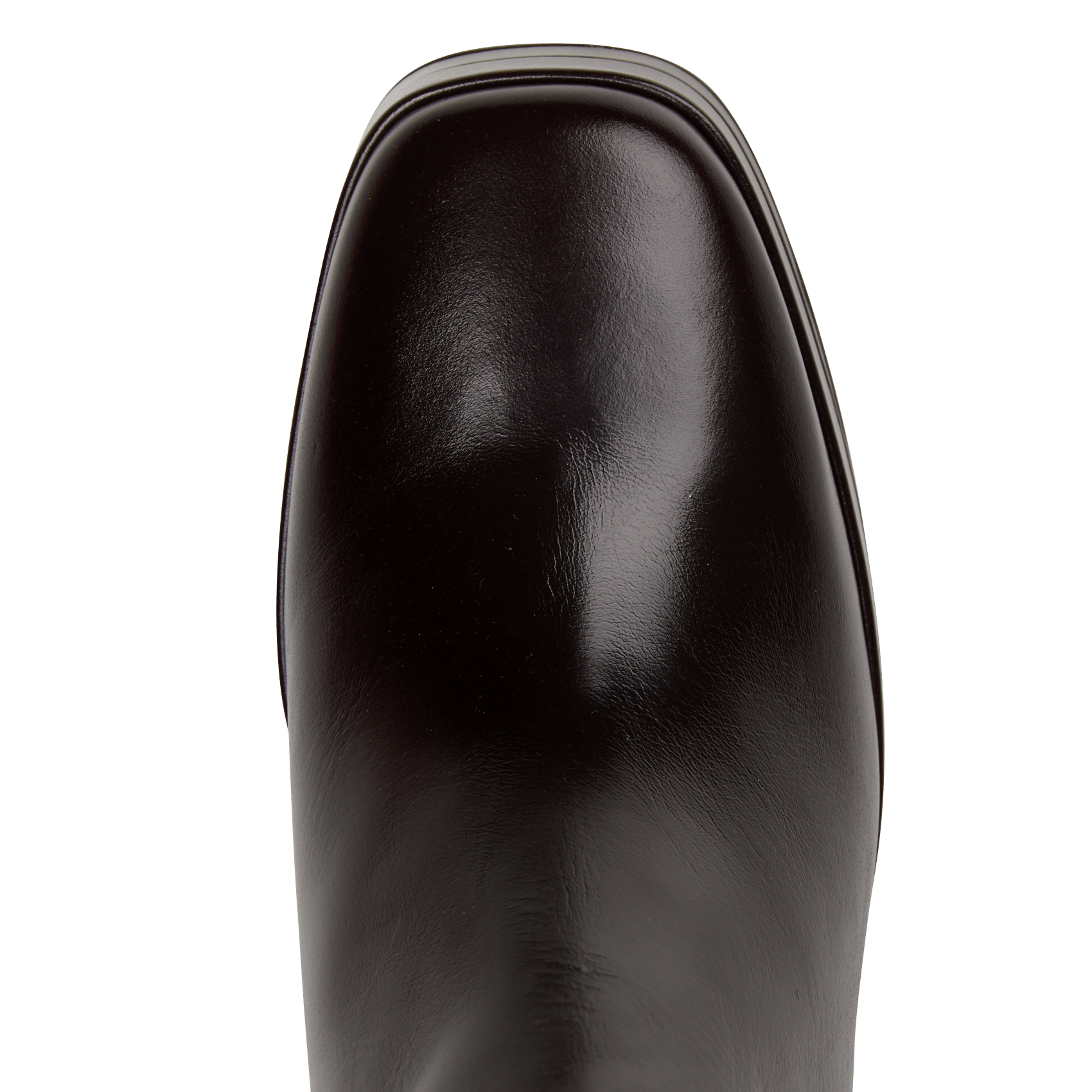 Lederstiefeletten mit Reißverschluss BOBBIES Braun