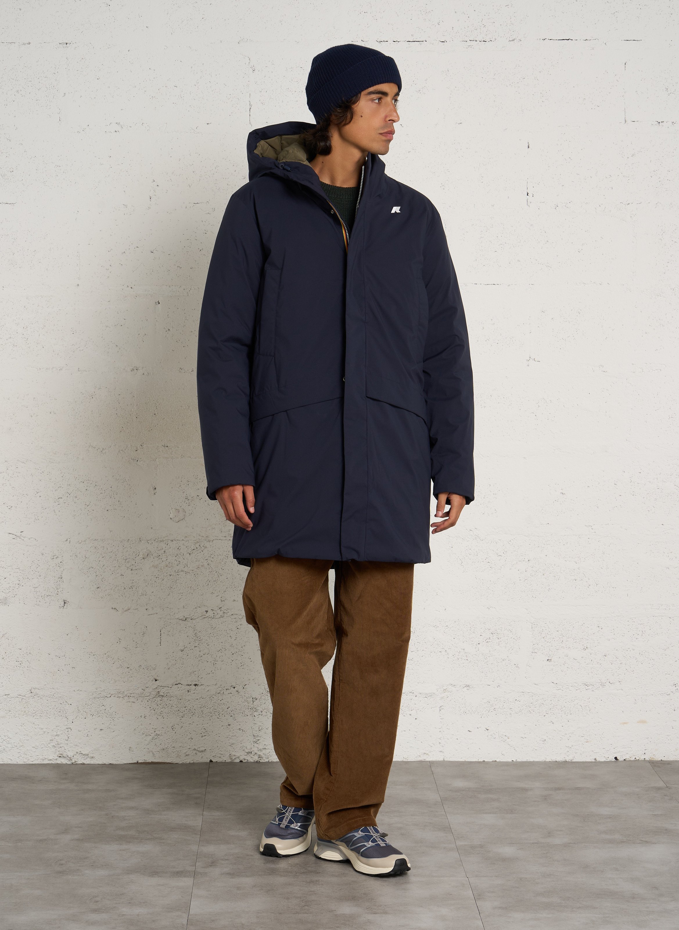 Oversize Rundhalsausschnitt-Pullover aus recycelter Wolle COLORFUL STANDARD Grun