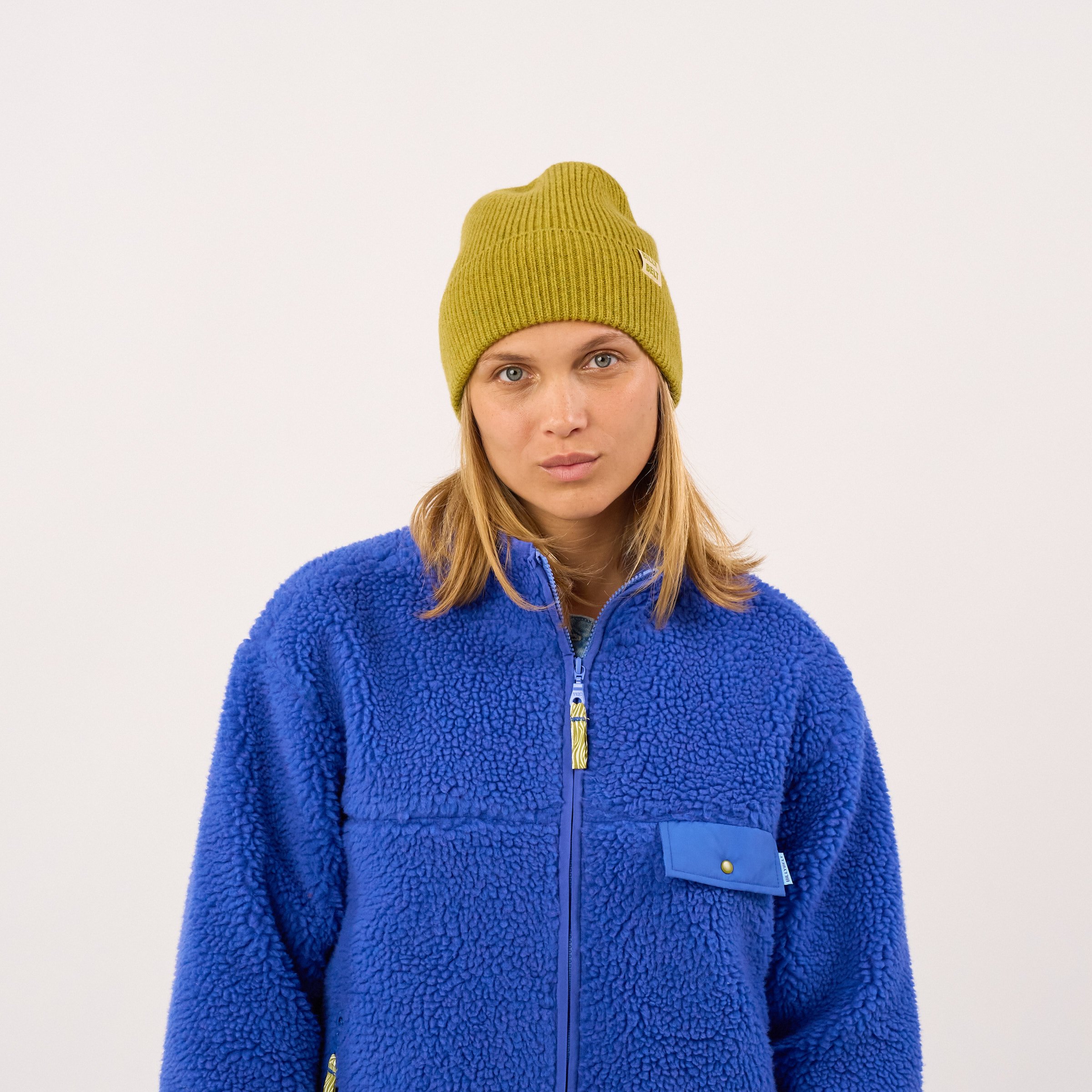 Wool hat BILLYBELT Green