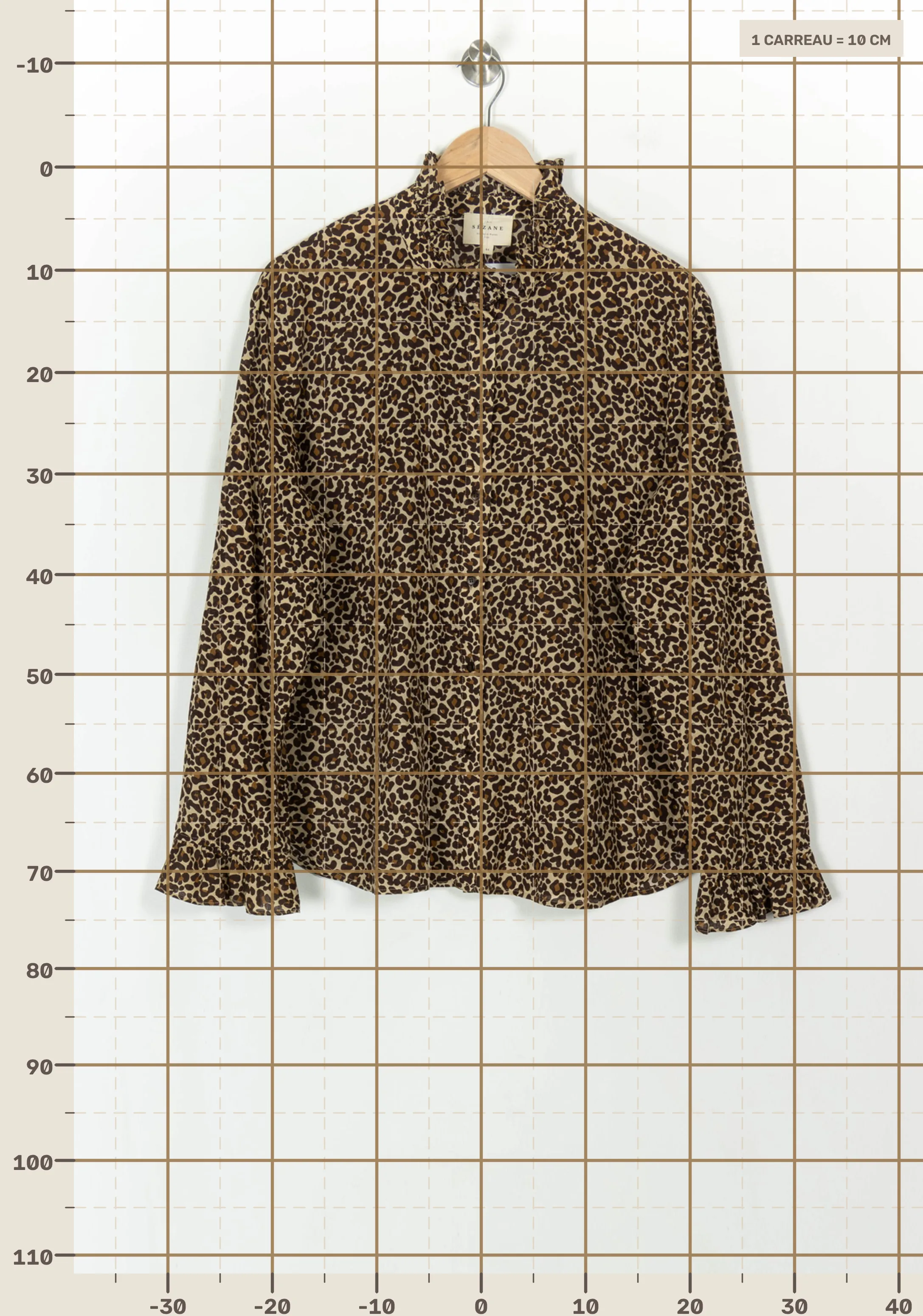 Blouse SEZANE - Seconde main Brown