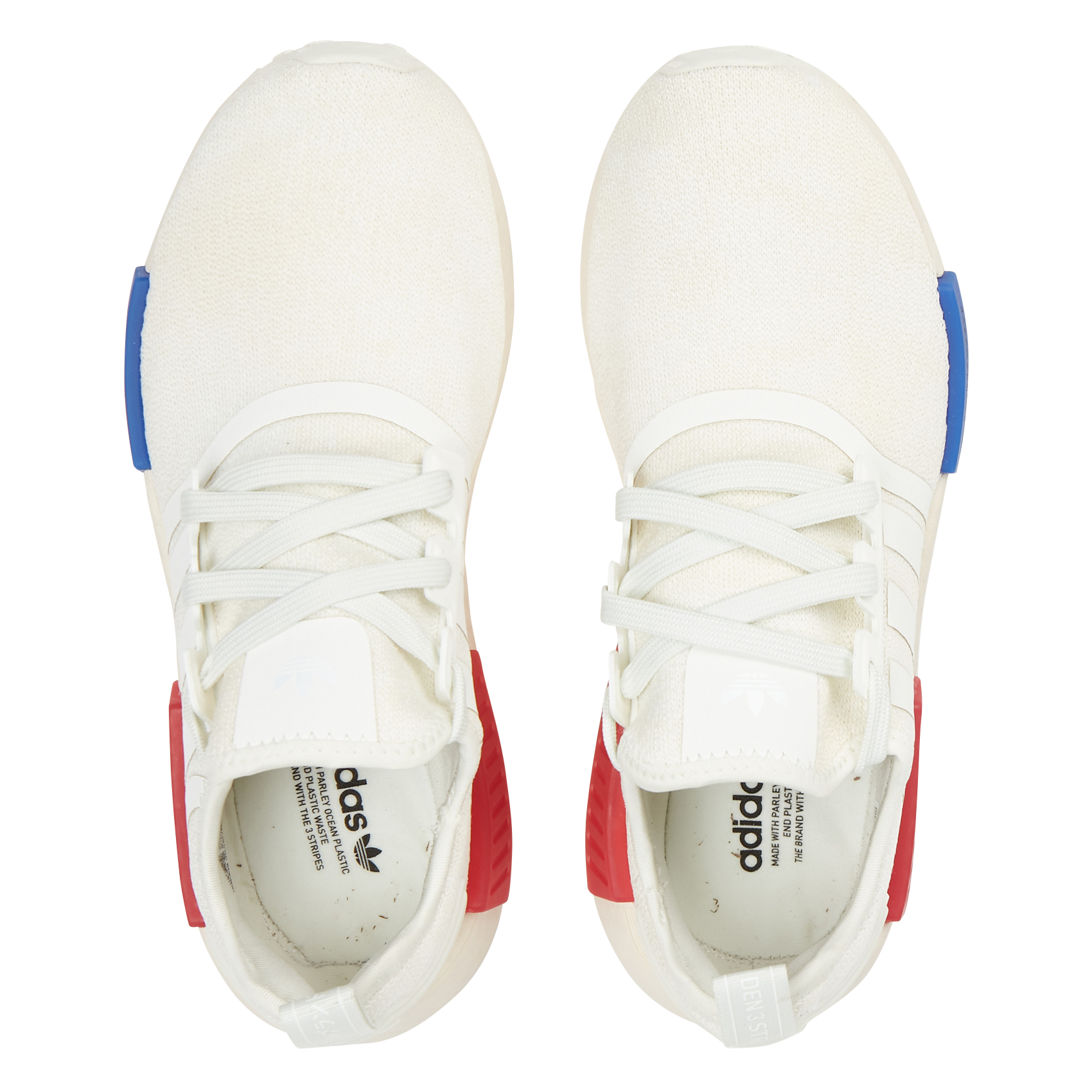 Lace-up canvas sneakers ADIDAS White
