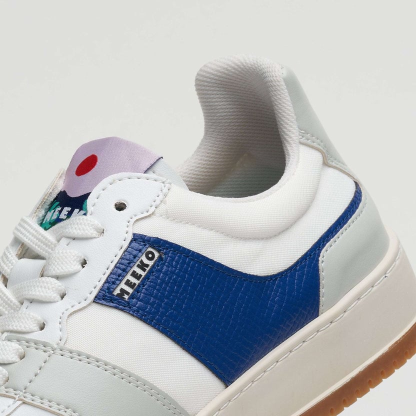 Eco-friendly low-top trainers MEEKO Blue