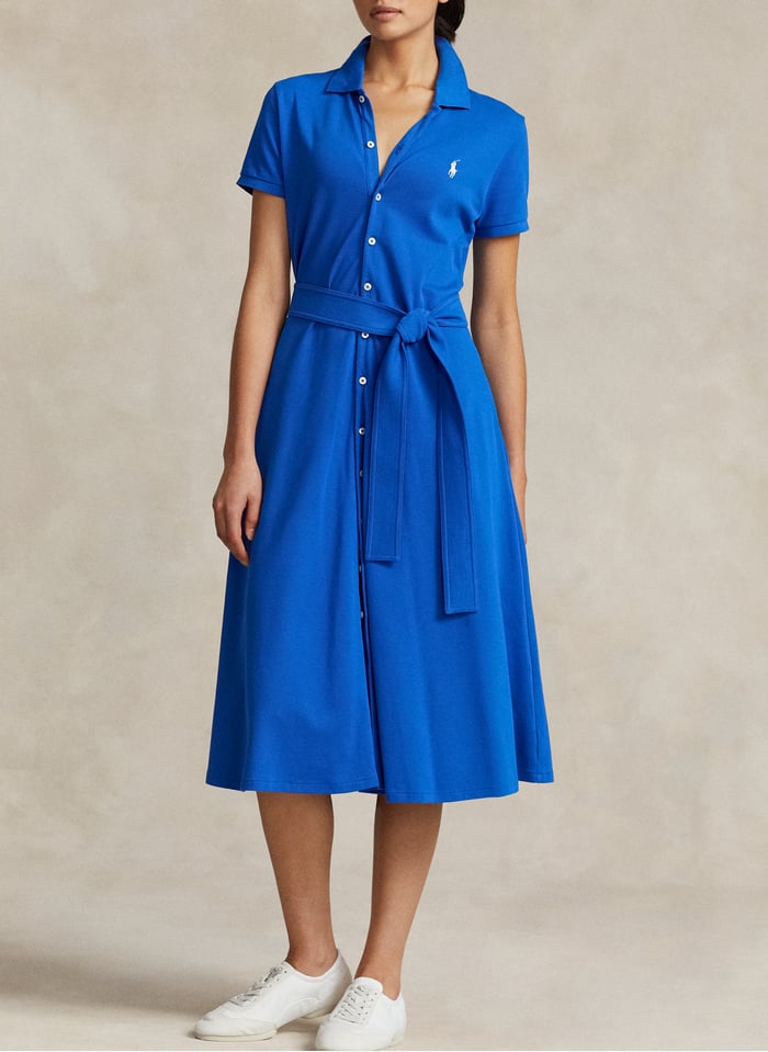 Polo shirt dress 2024 midi