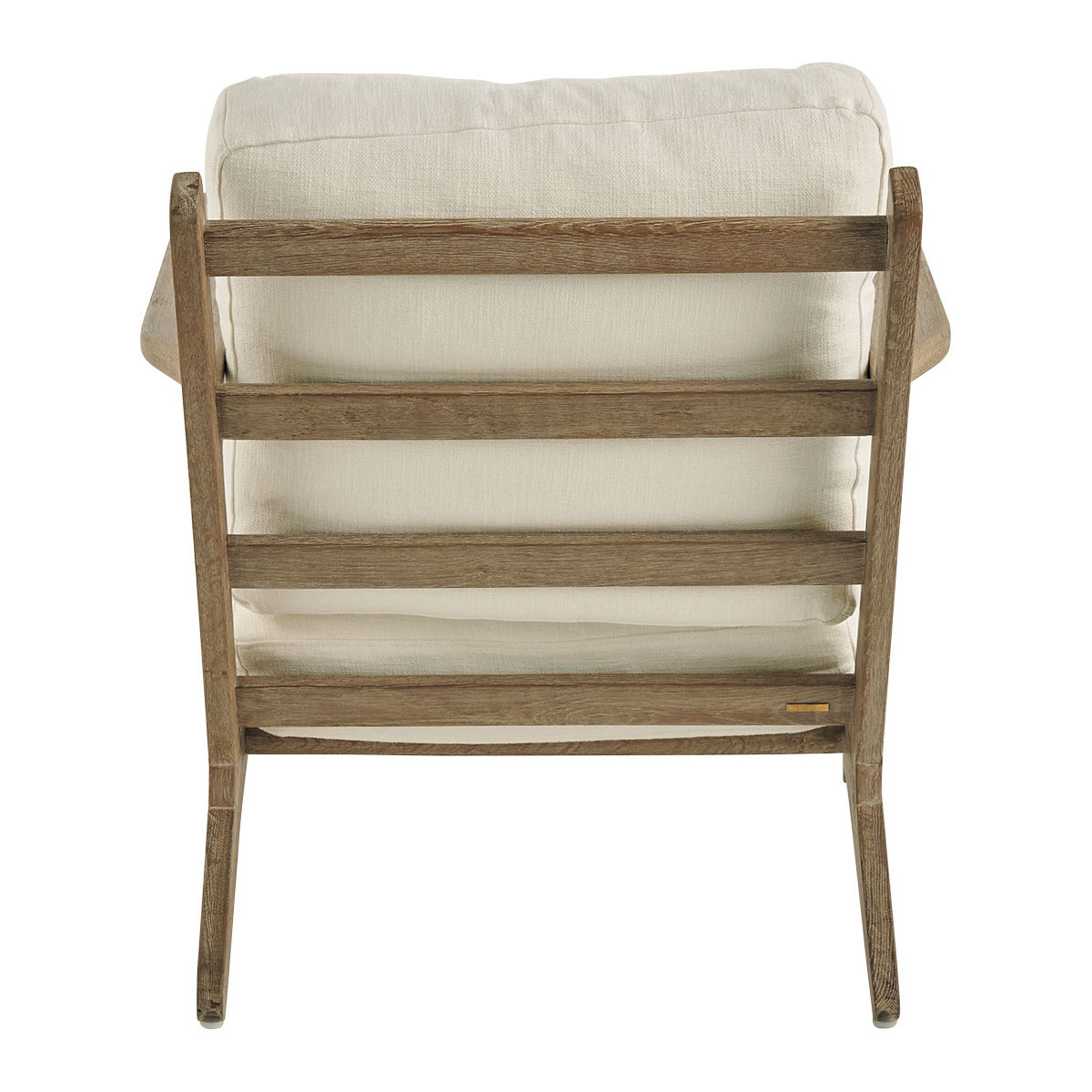 Cotton and linen armchair BLANC D'IVOIRE Beige