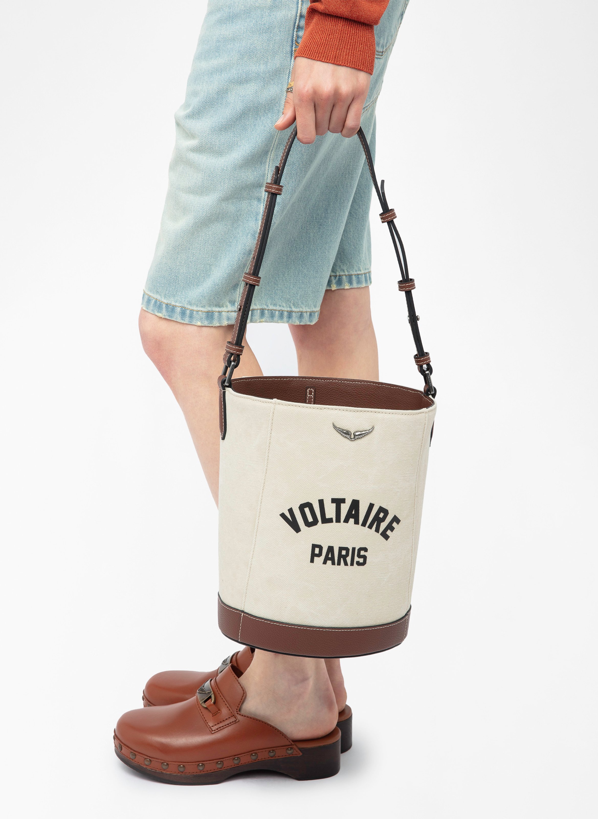 Round-neck knit top ZADIG&amp;VOLTAIRE Brown