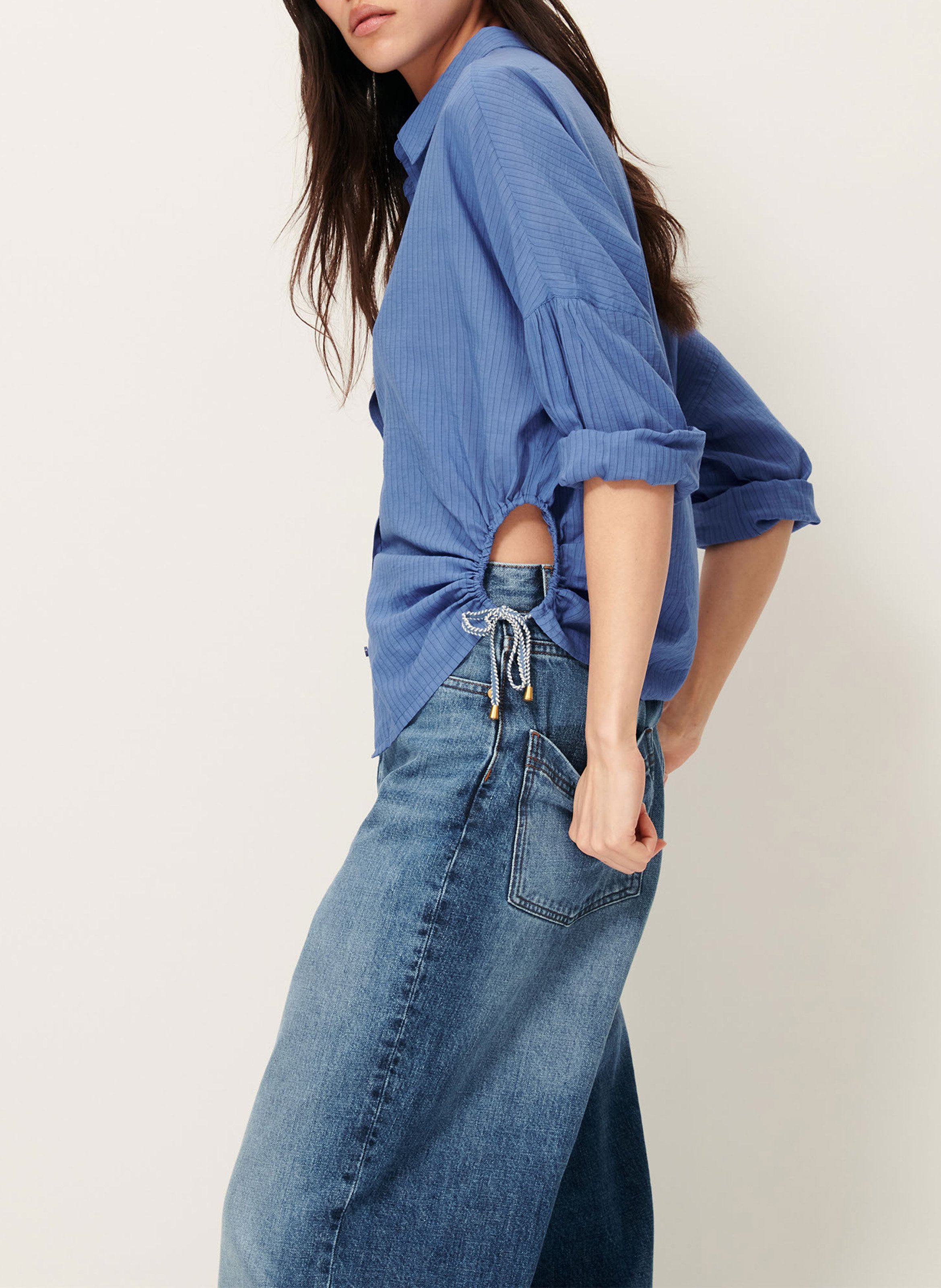 Chemise col classique  SESSUN Bleu