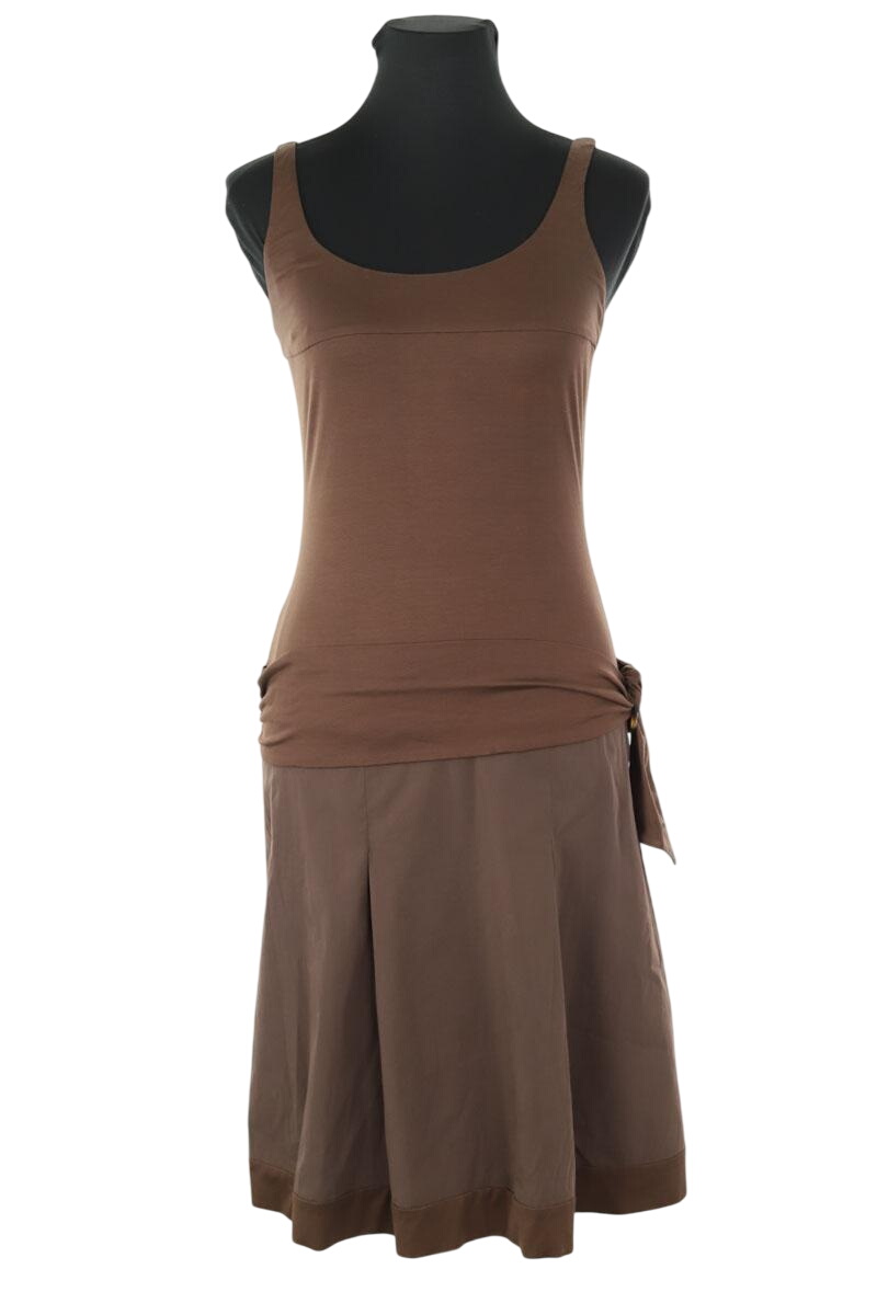 Cotton dress PAULE KA - Seconde main Brown